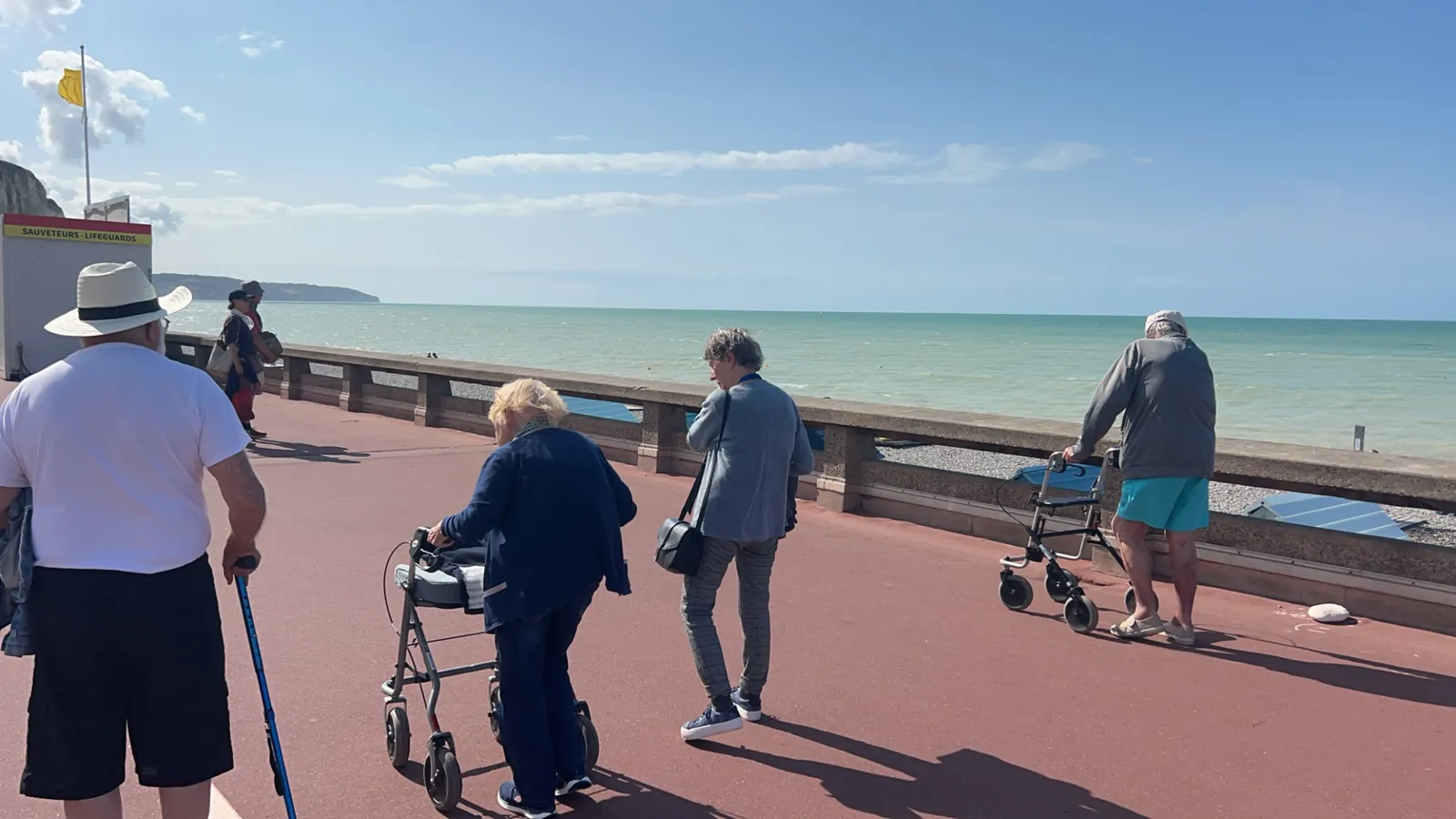 Sortie à Dieppe 