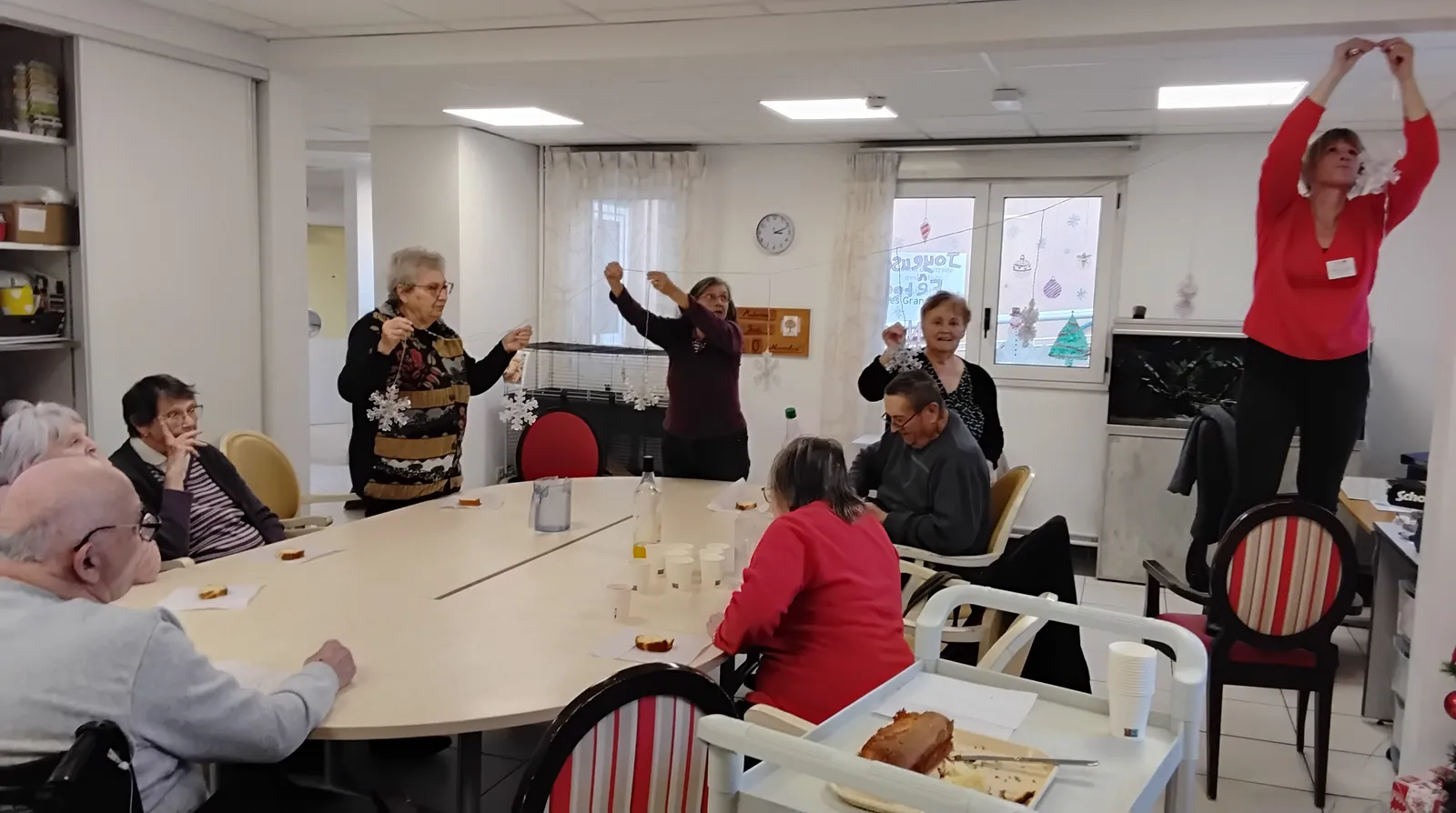 La Magie de Noël s'installe à L'accueil de jour
