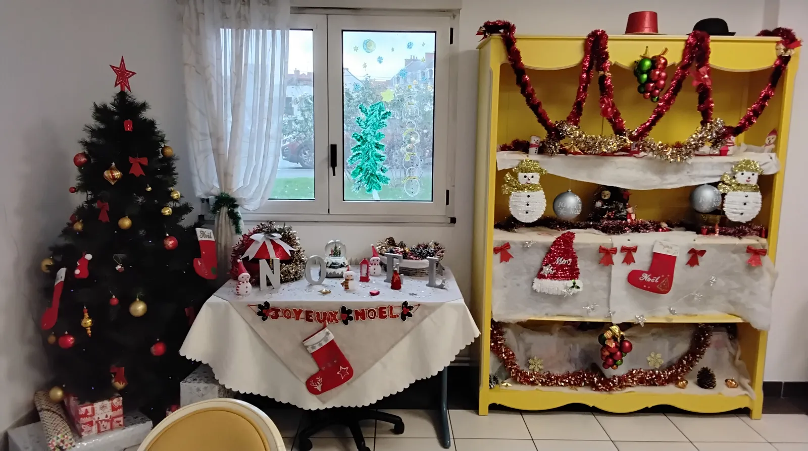 La Magie de Noël s'installe à L'accueil de jour