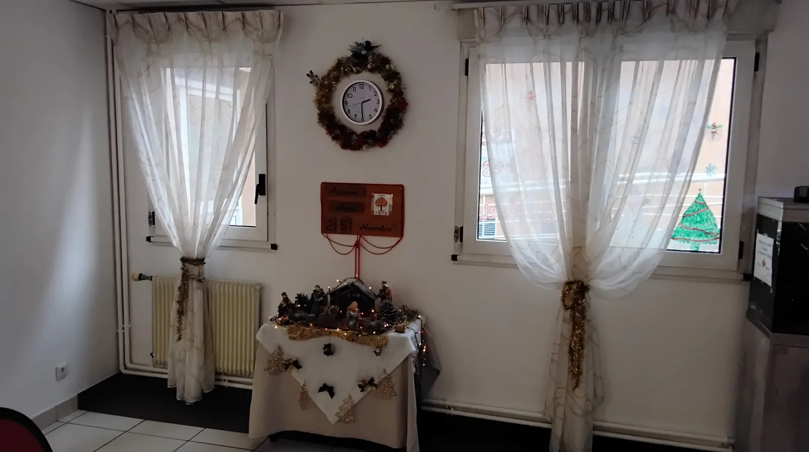 La Magie de Noël s'installe à L'accueil de jour
