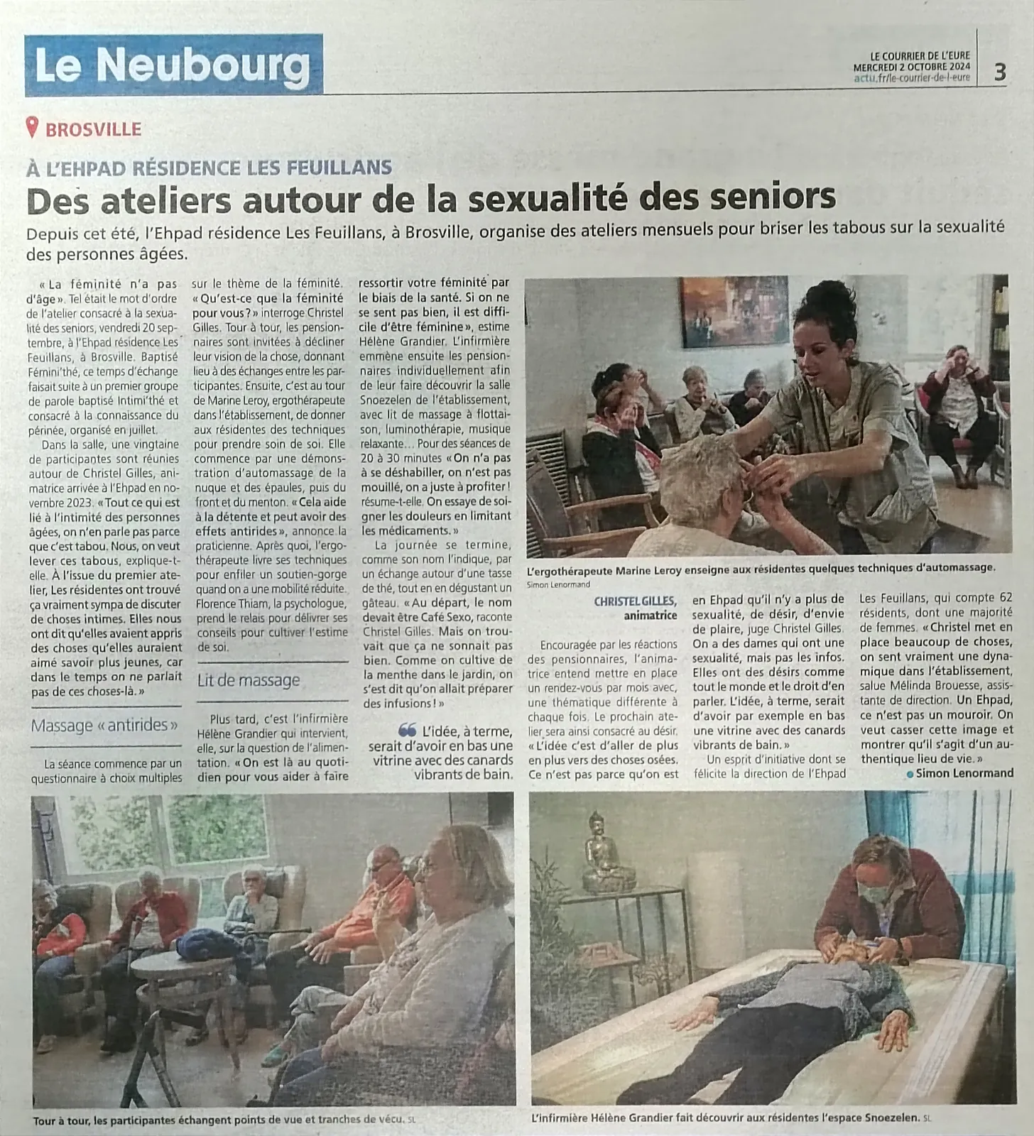 On parle de nous dans la presse locale !