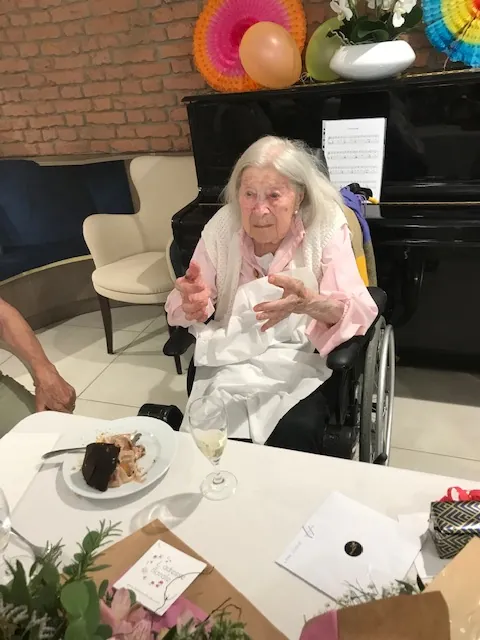 Les 105 ans de notre doyenne 