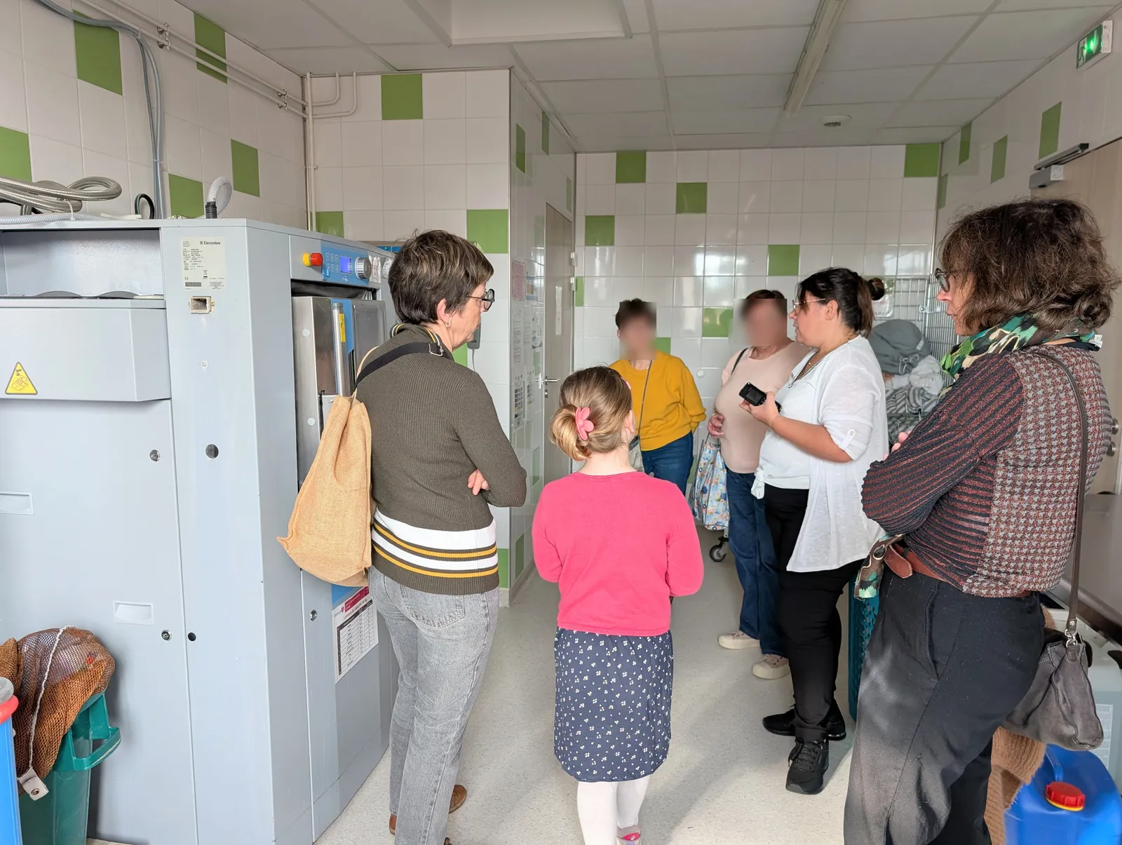 Visite de la lingerie 