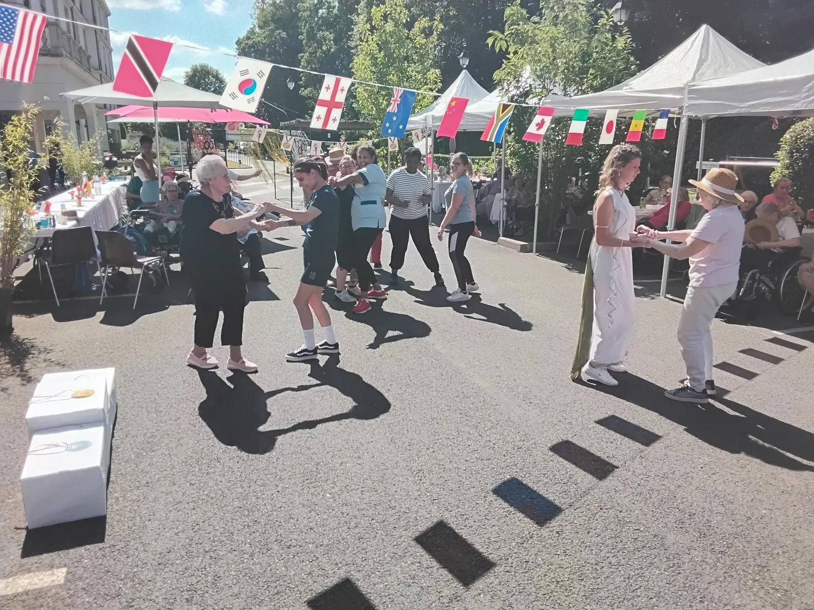 Fête de l'olympisme à la Résidence