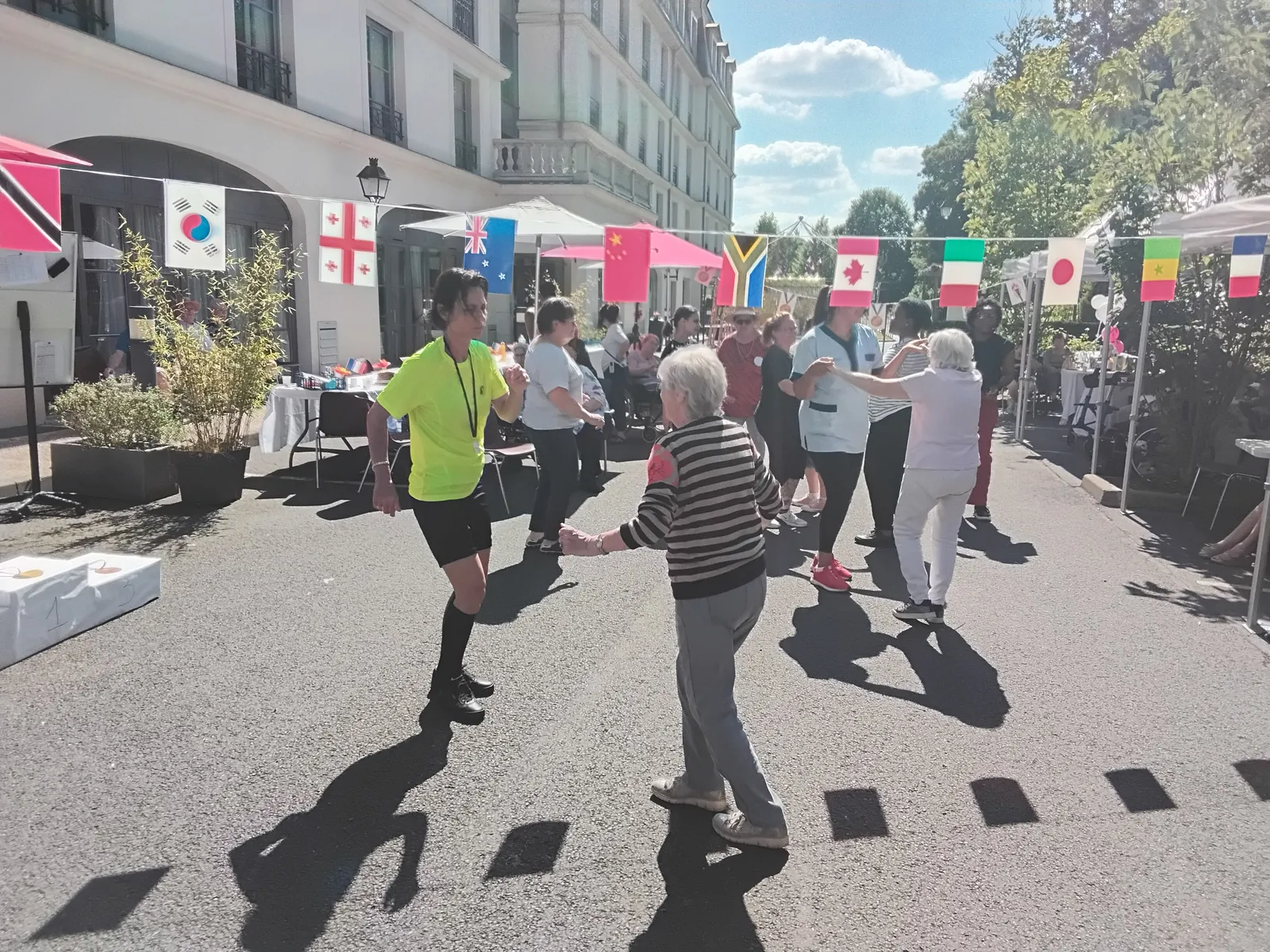 Fête de l'olympisme à la Résidence