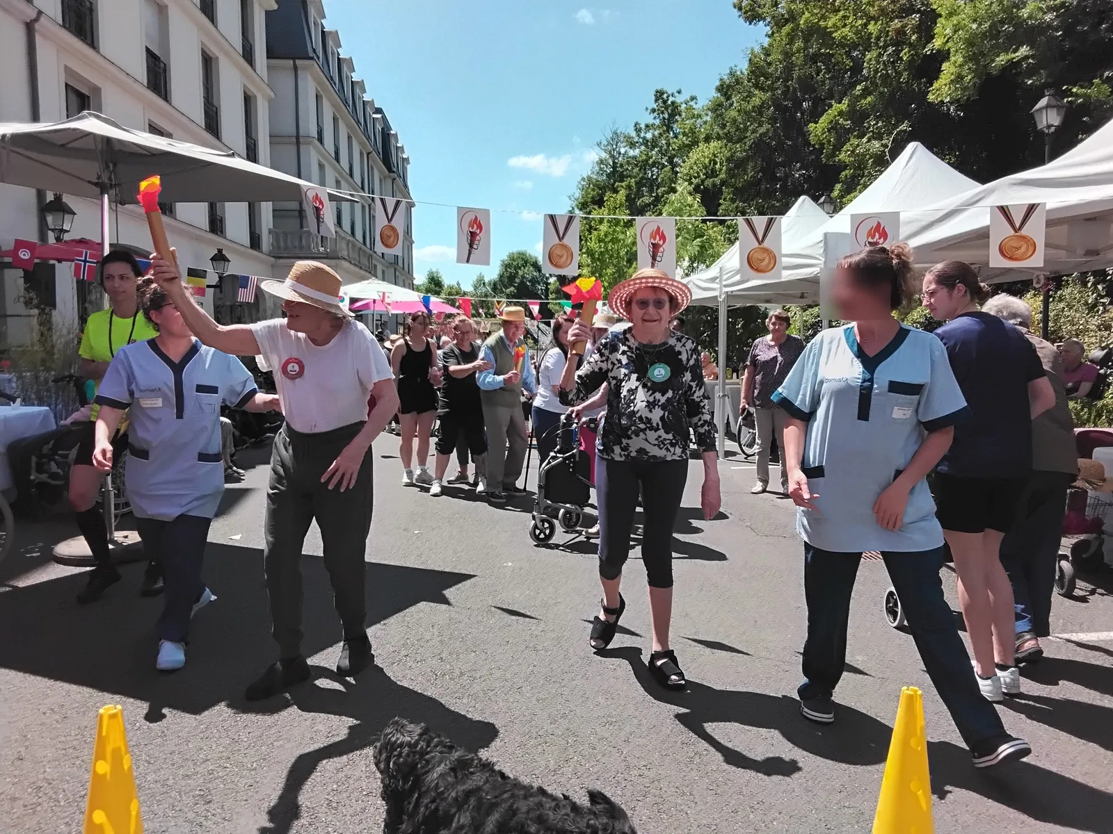 Fête de l'olympisme à la Résidence
