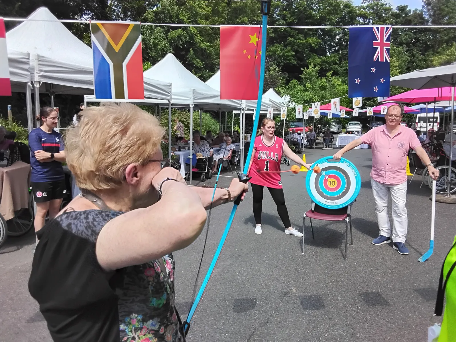 Fête de l'olympisme à la Résidence