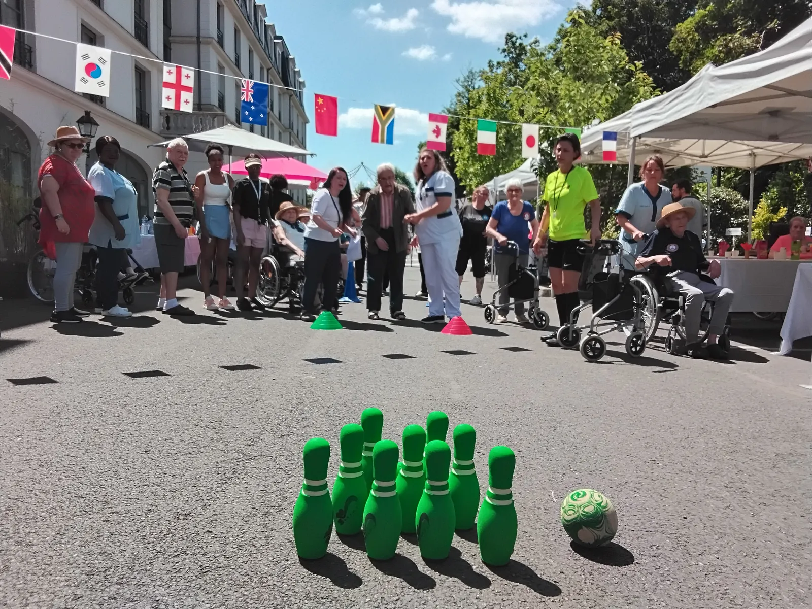 Fête de l'olympisme à la Résidence