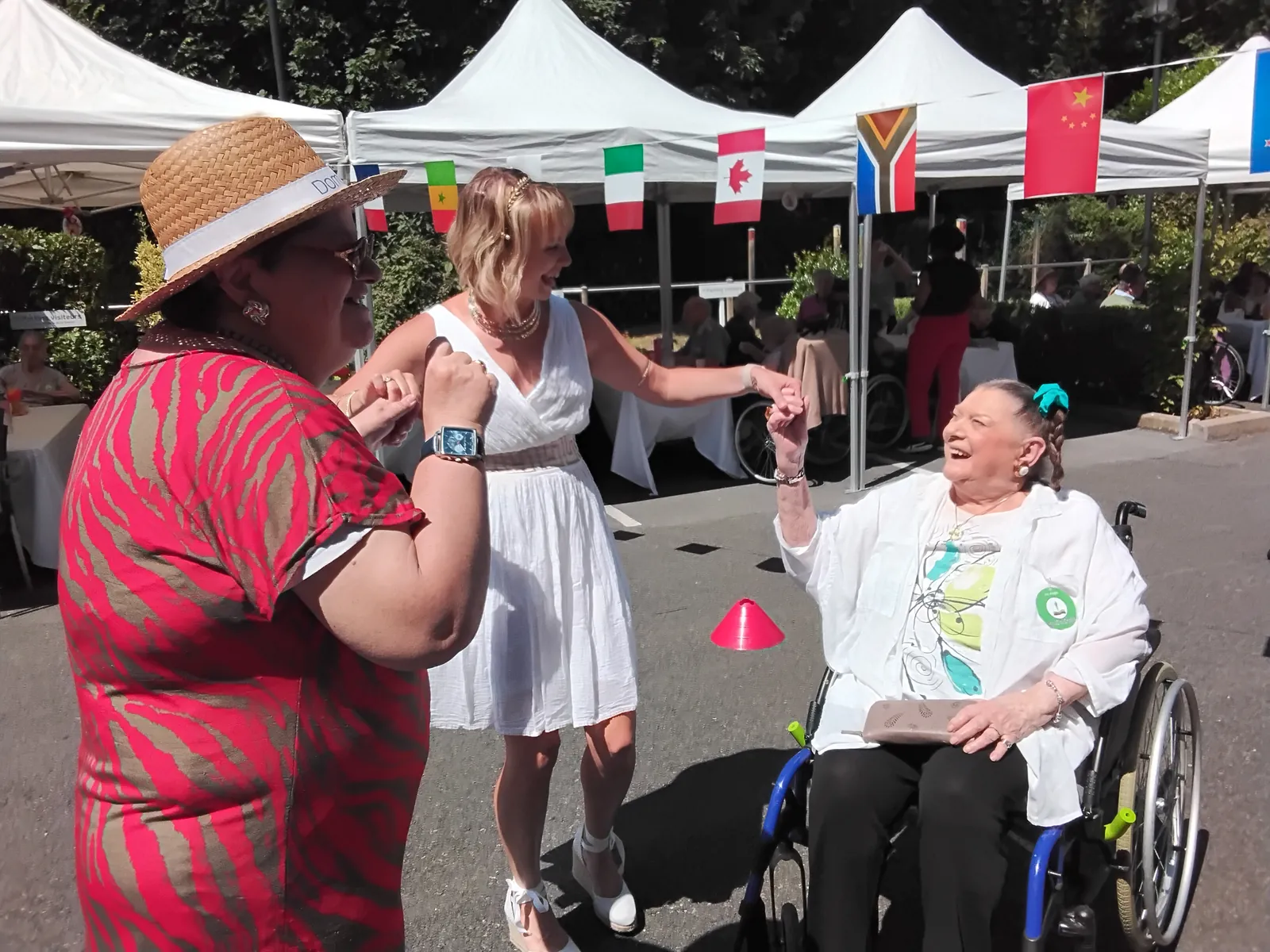 Fête de l'olympisme à la Résidence