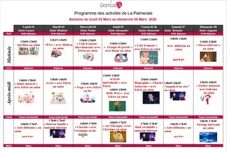 Programmes d'activités