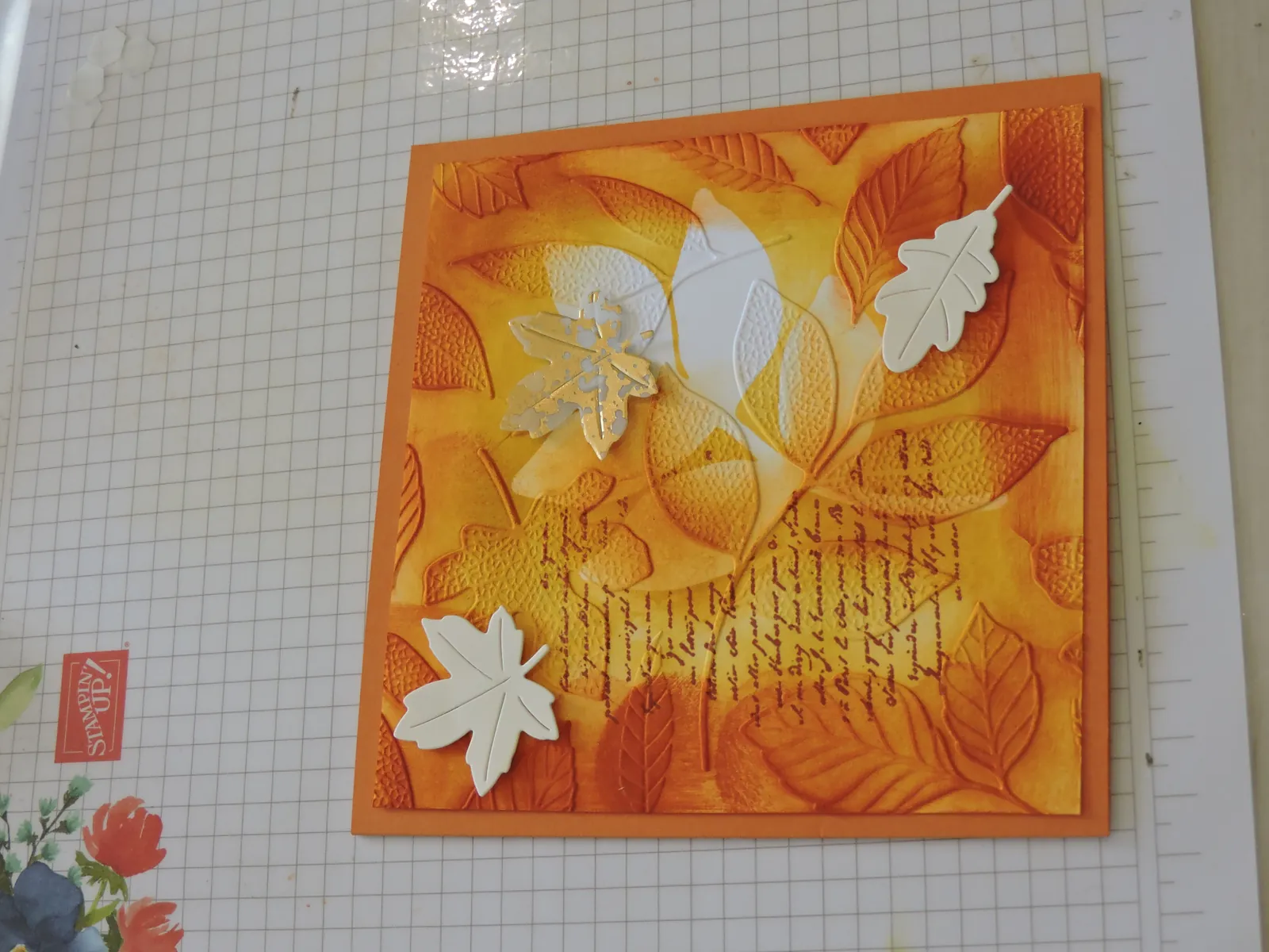 Atelier scrapbooking sur le thème de l' automne 