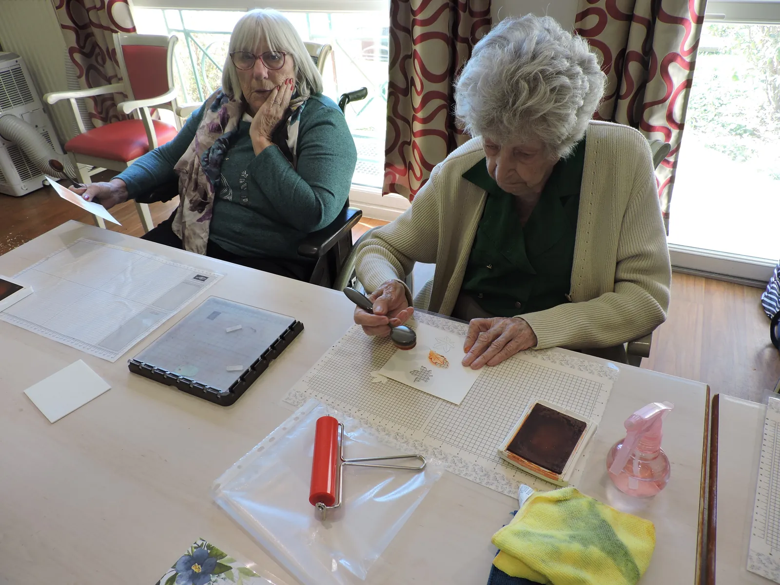 Atelier scrapbooking sur le thème de l' automne 