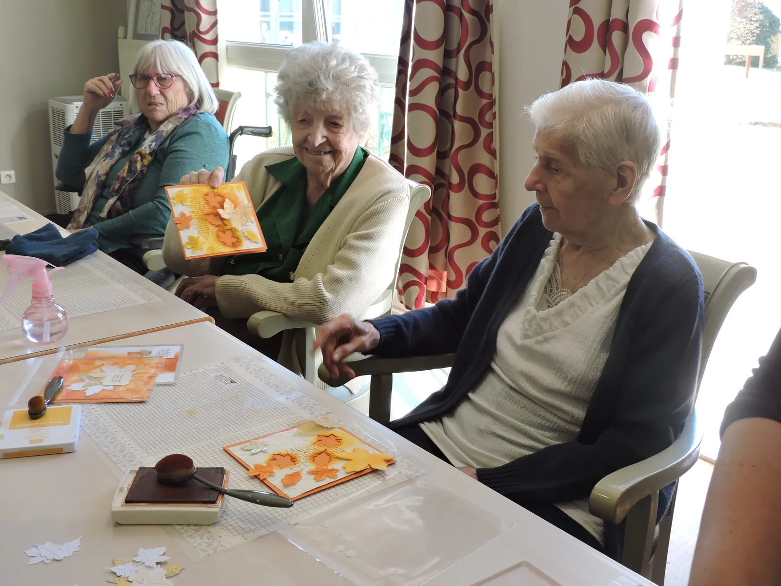 Atelier scrapbooking sur le thème de l' automne 