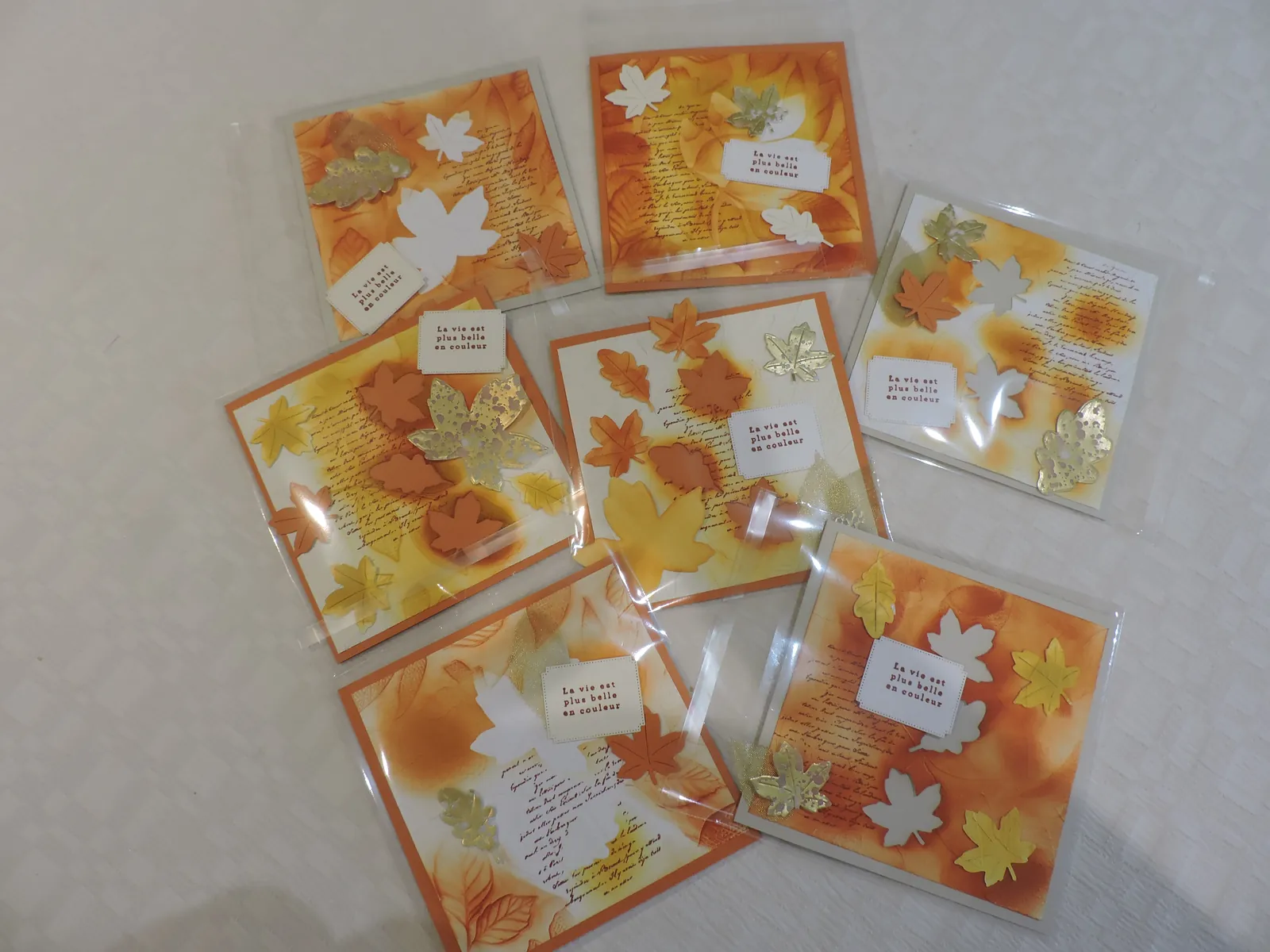 Atelier scrapbooking sur le thème de l' automne 
