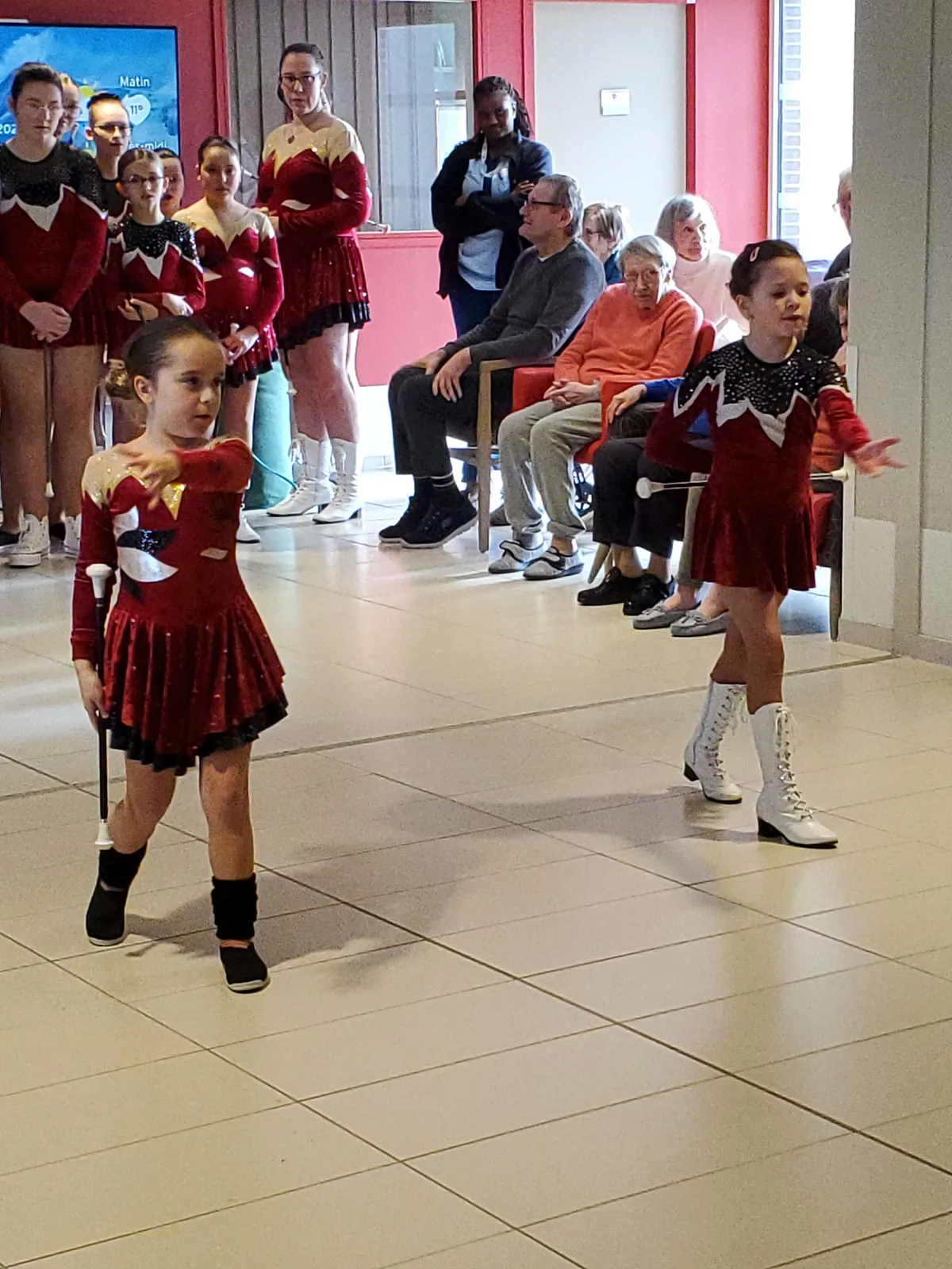 Spectacle du Club de majorettes