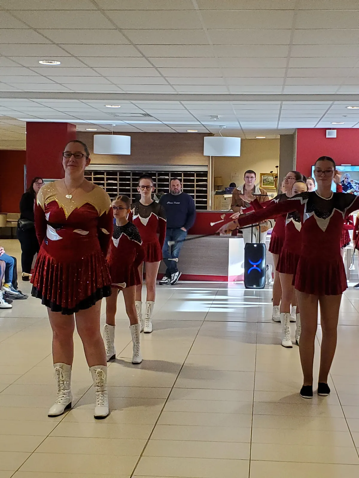 Spectacle du Club de majorettes