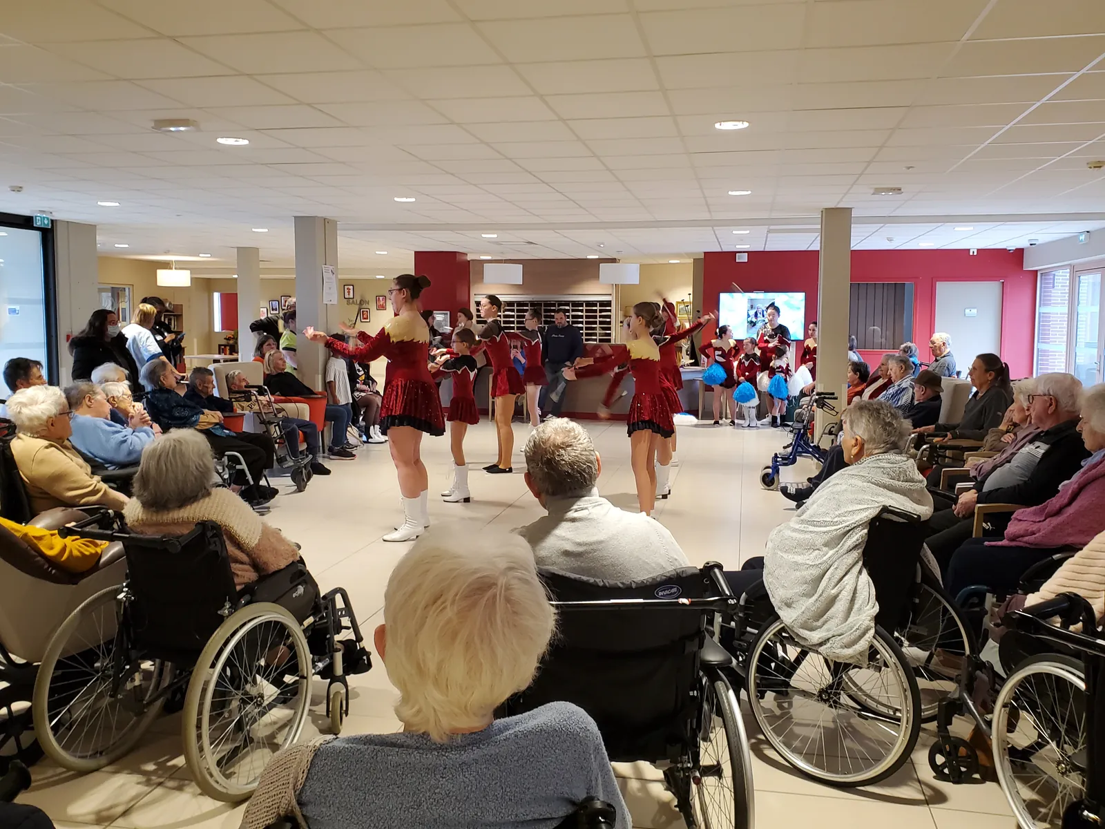 Spectacle du Club de majorettes
