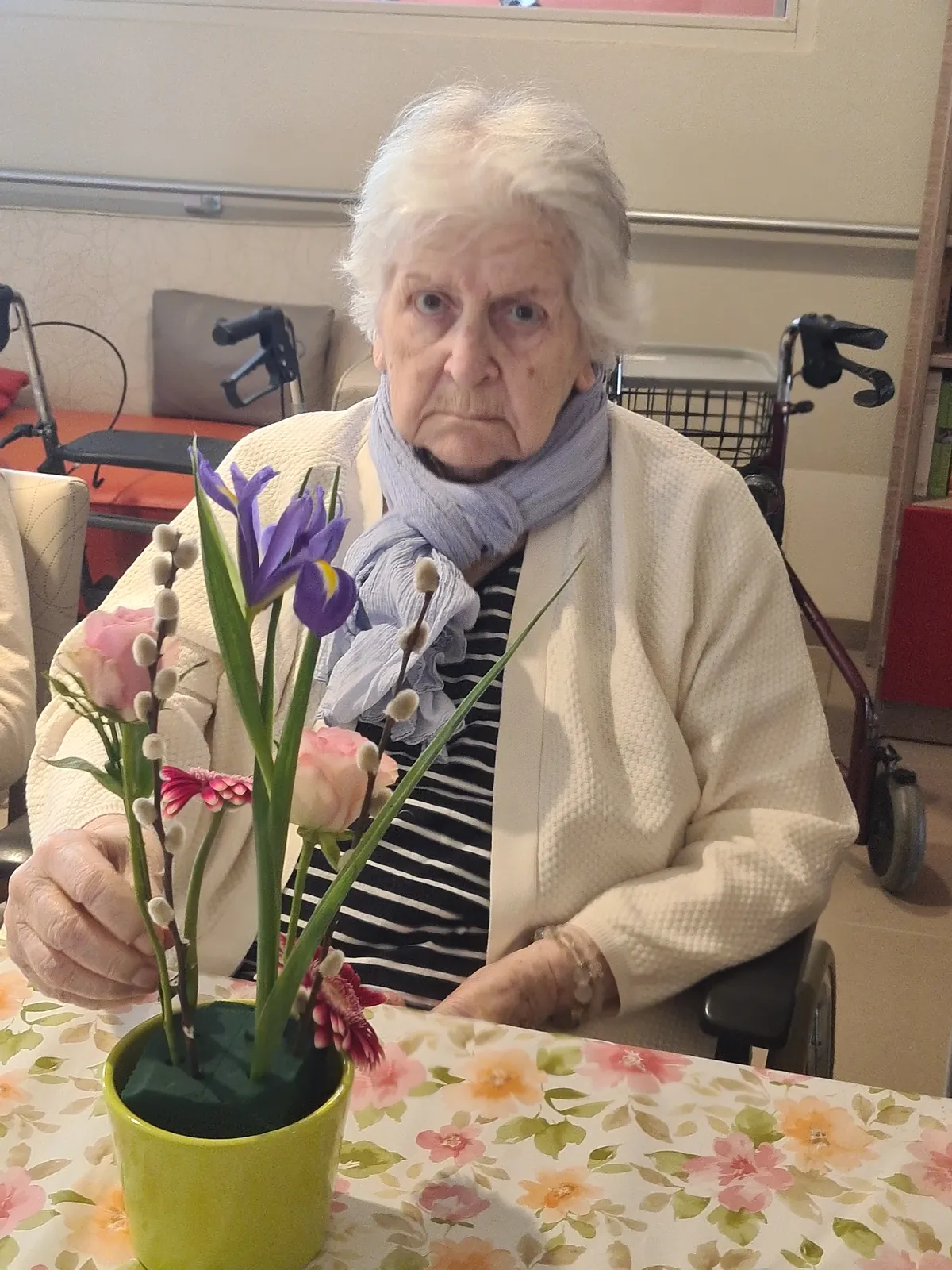 Atelier floral avec Christèle : un moment de créativité et de convivialité