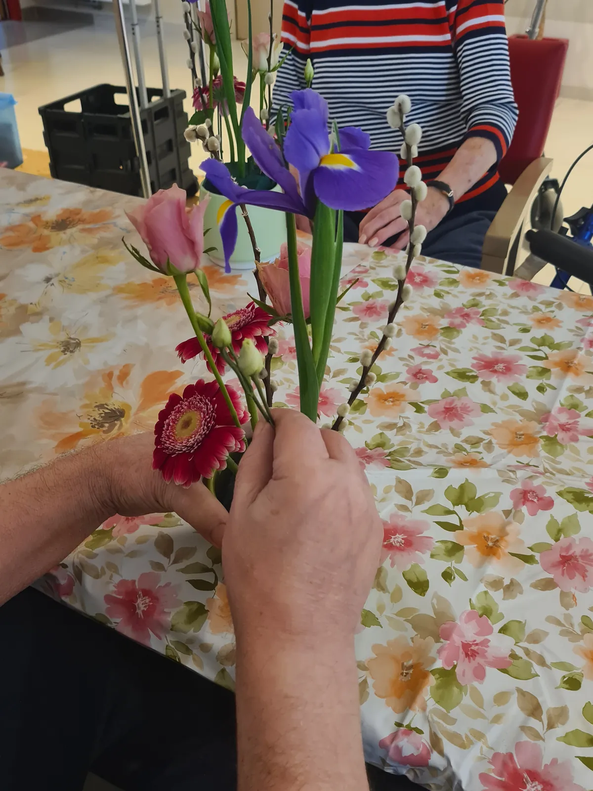 Atelier floral avec Christèle : un moment de créativité et de convivialité