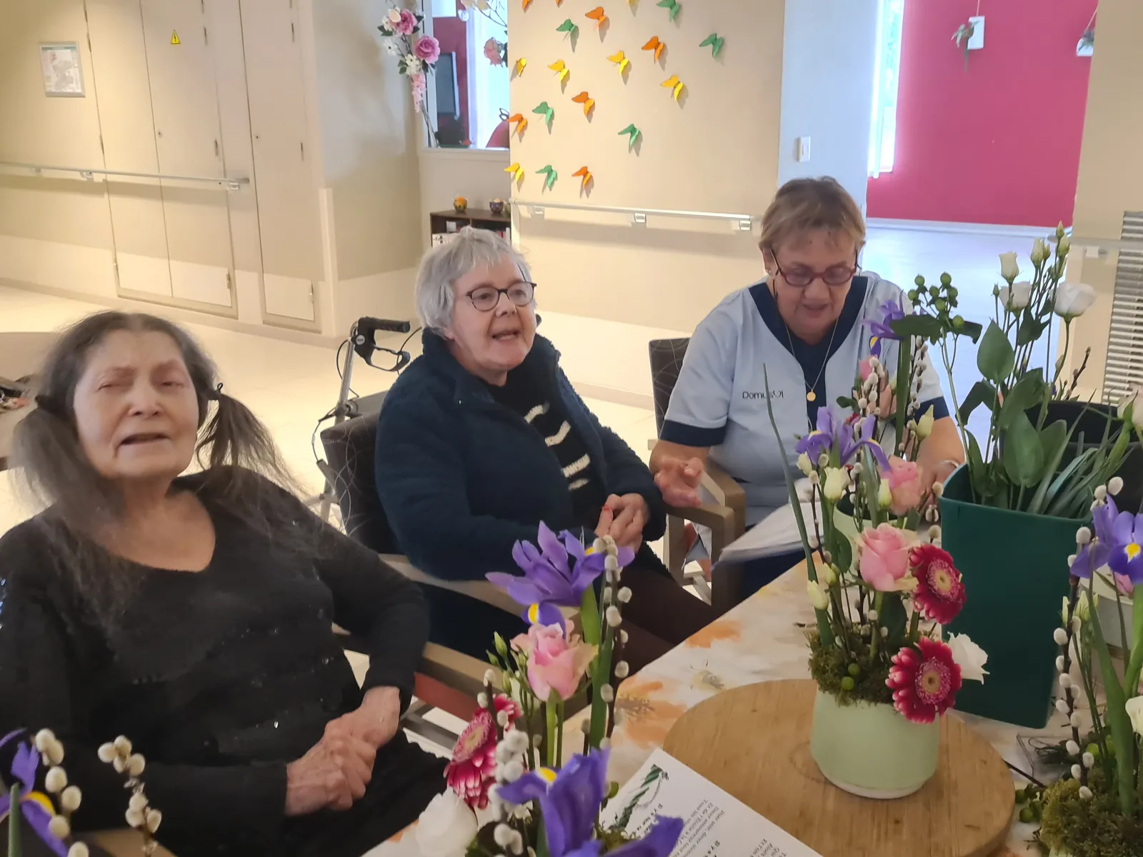 Atelier floral avec Christèle : un moment de créativité et de convivialité