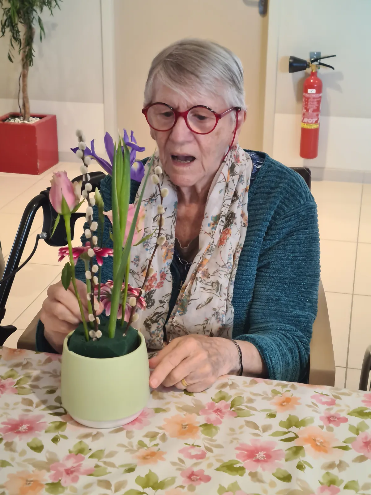 Atelier floral avec Christèle : un moment de créativité et de convivialité