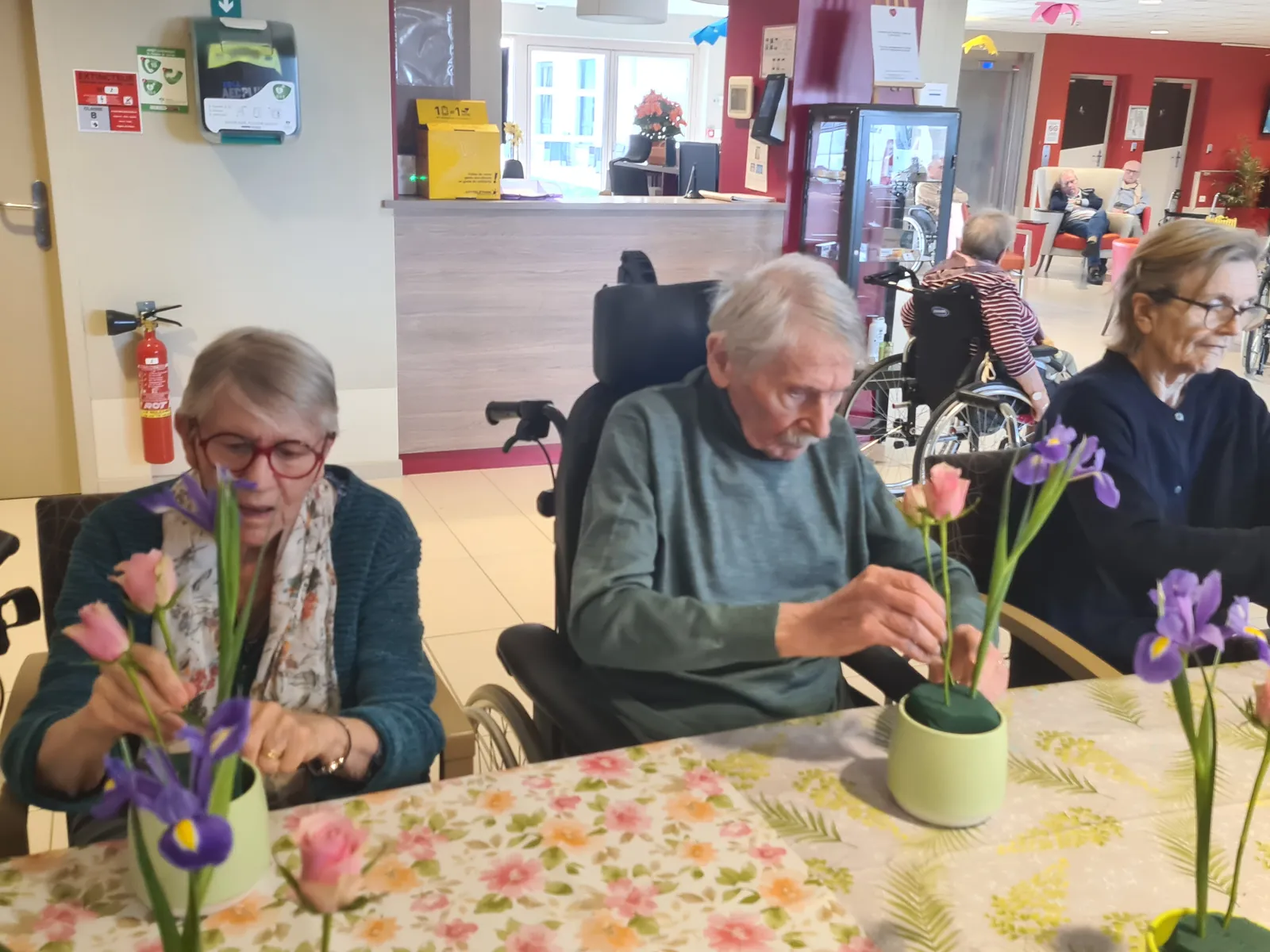 Atelier floral avec Christèle : un moment de créativité et de convivialité