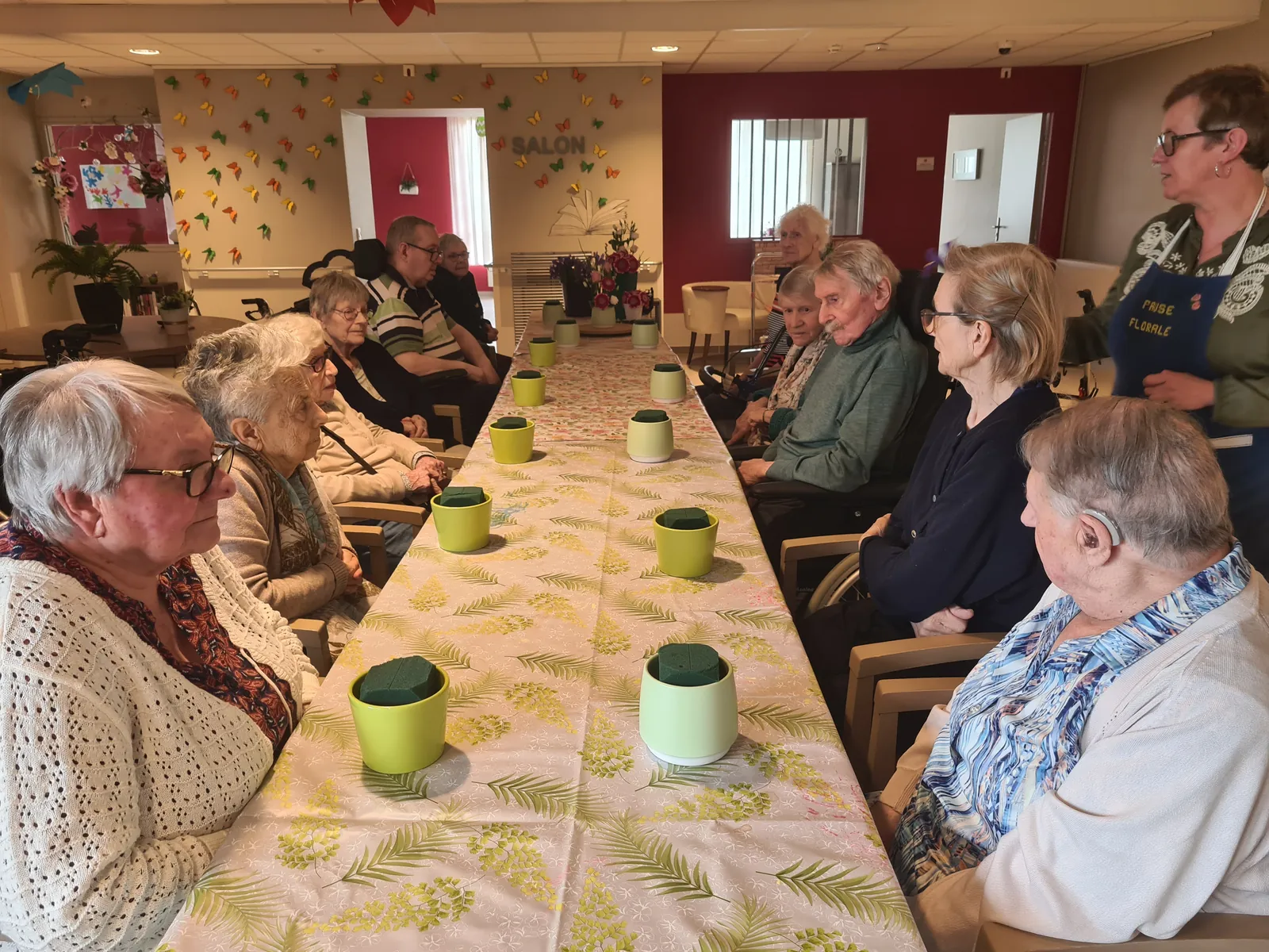 Atelier floral avec Christèle : un moment de créativité et de convivialité