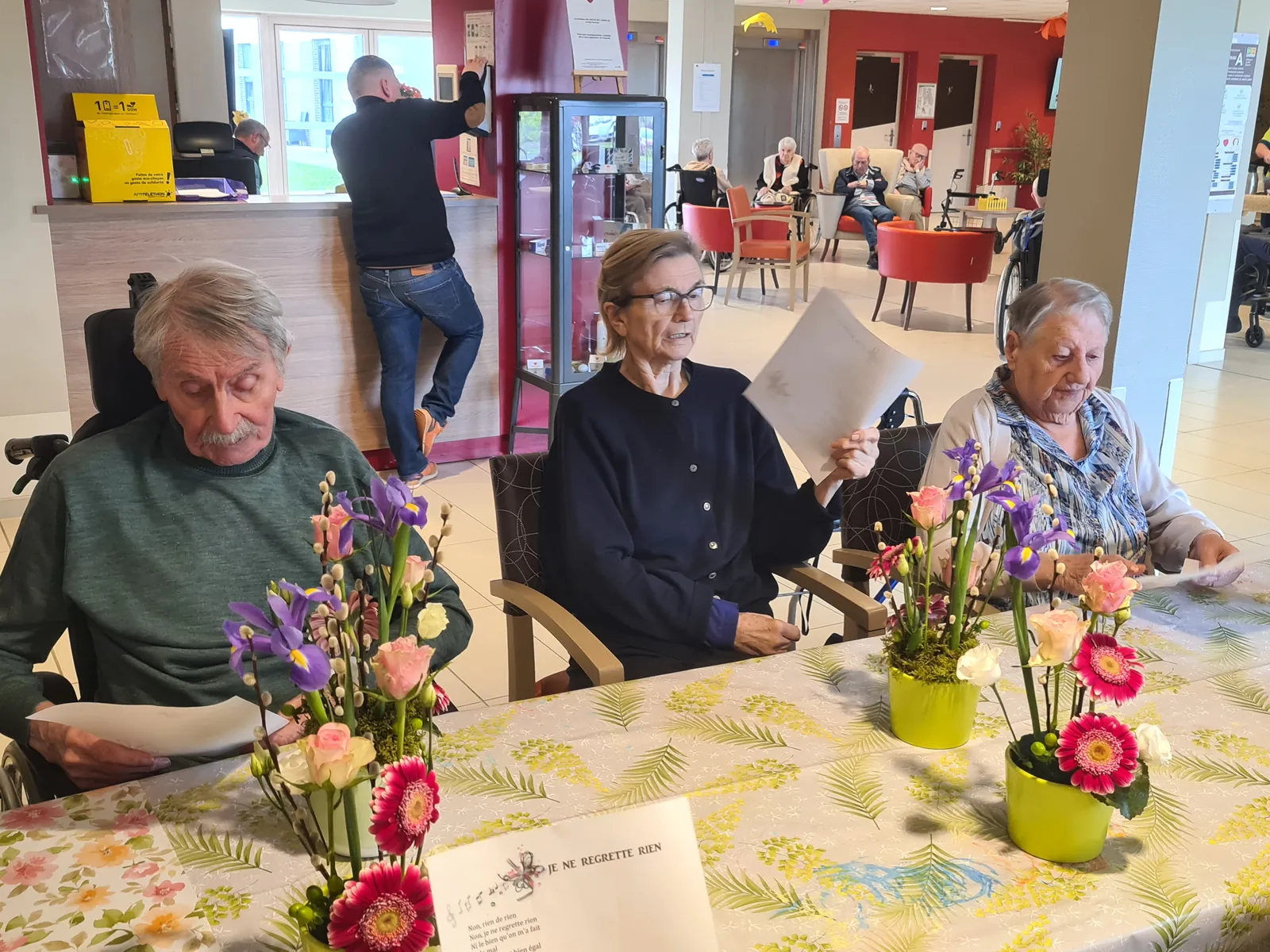 Atelier floral avec Christèle : un moment de créativité et de convivialité