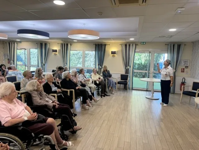 Tous en chœur à la Résidence du Grand Jardin !