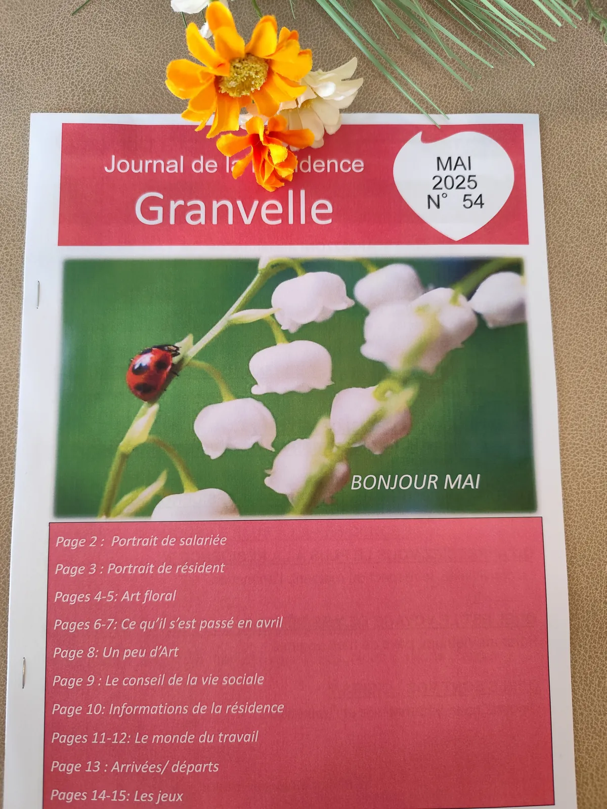 Journal du mois de Mai 