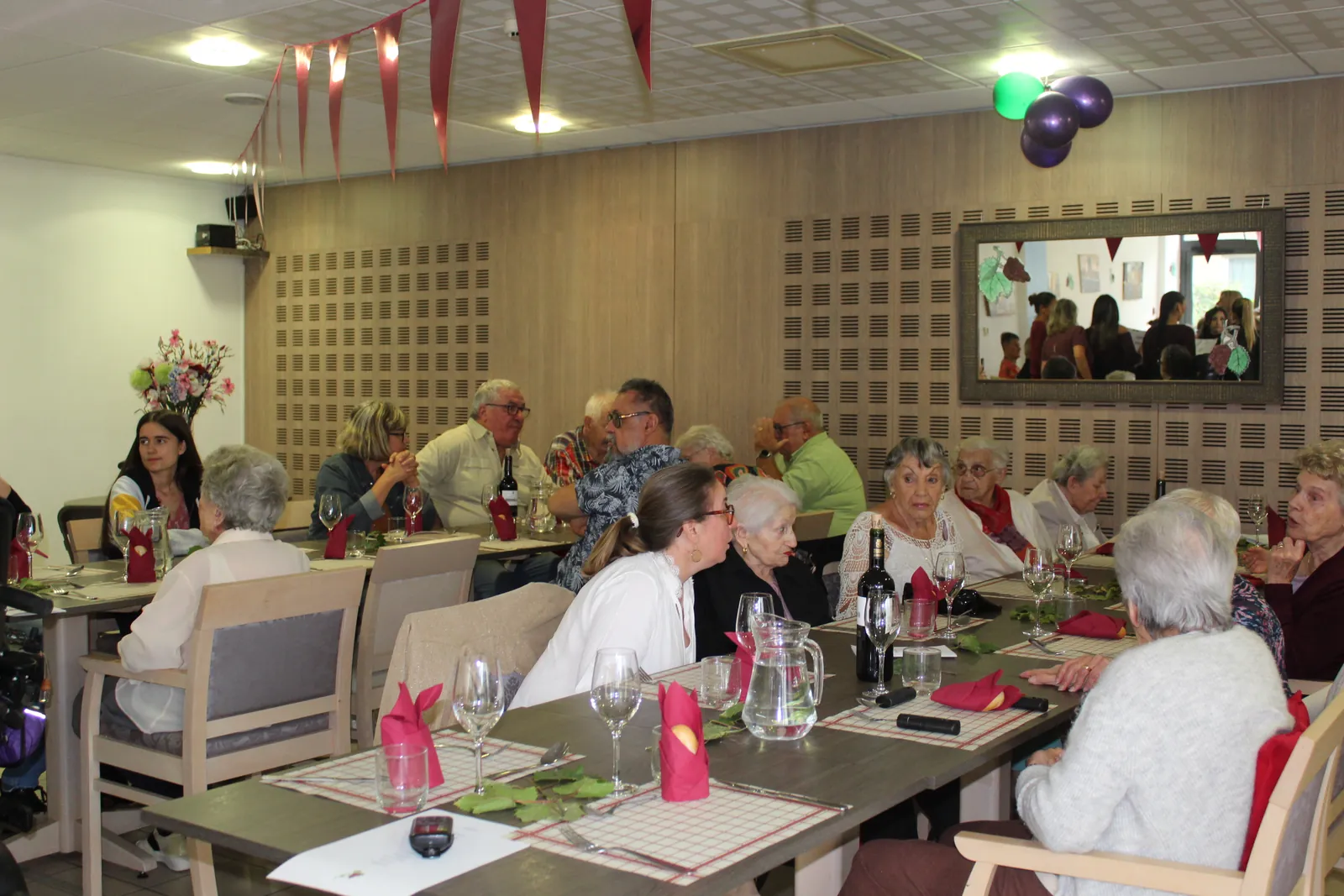 Repas spécial anniversaire 