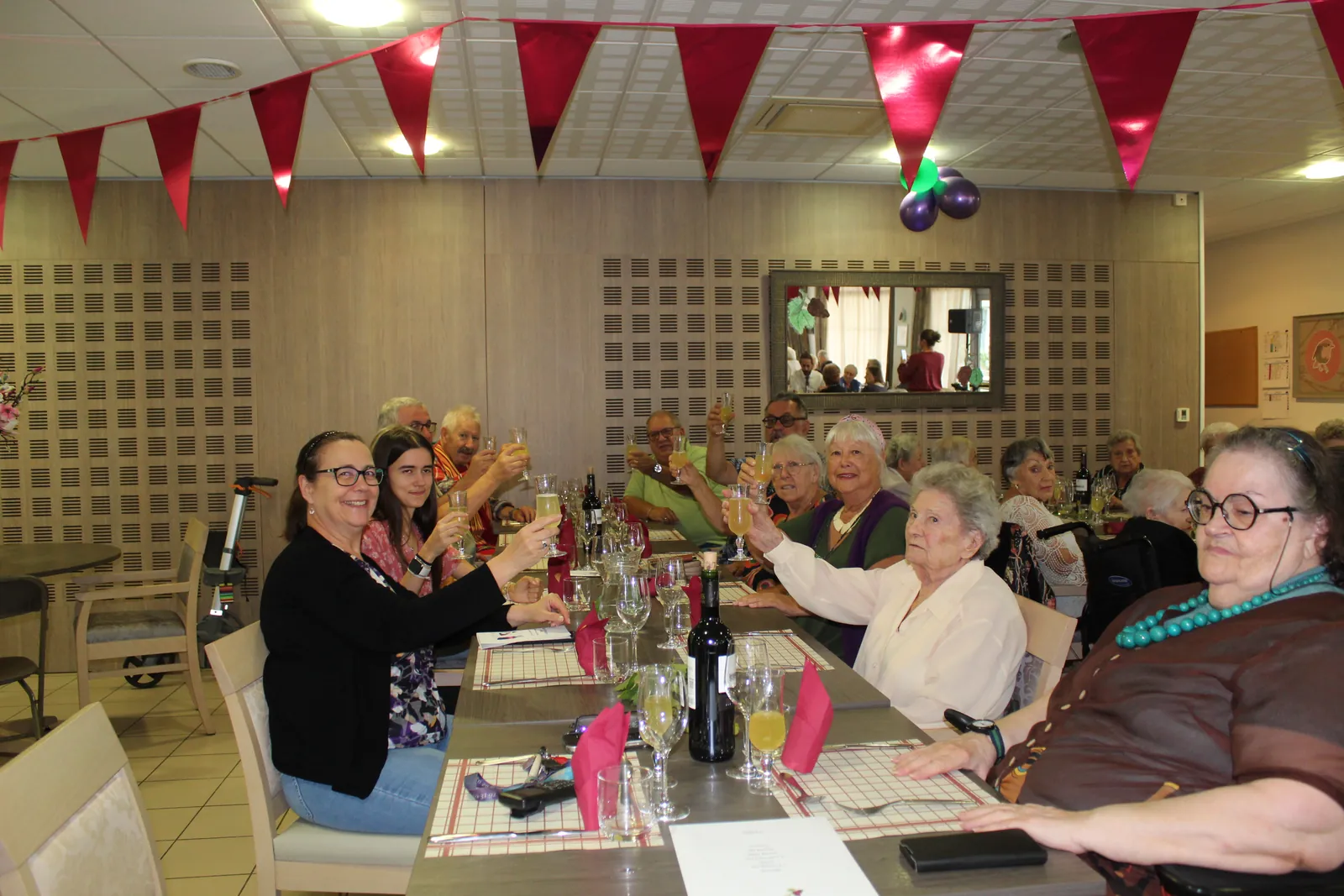 Repas spécial anniversaire 
