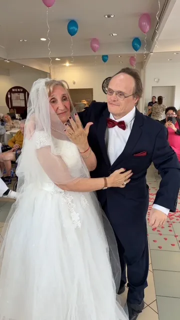 Célébration d'union de deux de nos résidents
