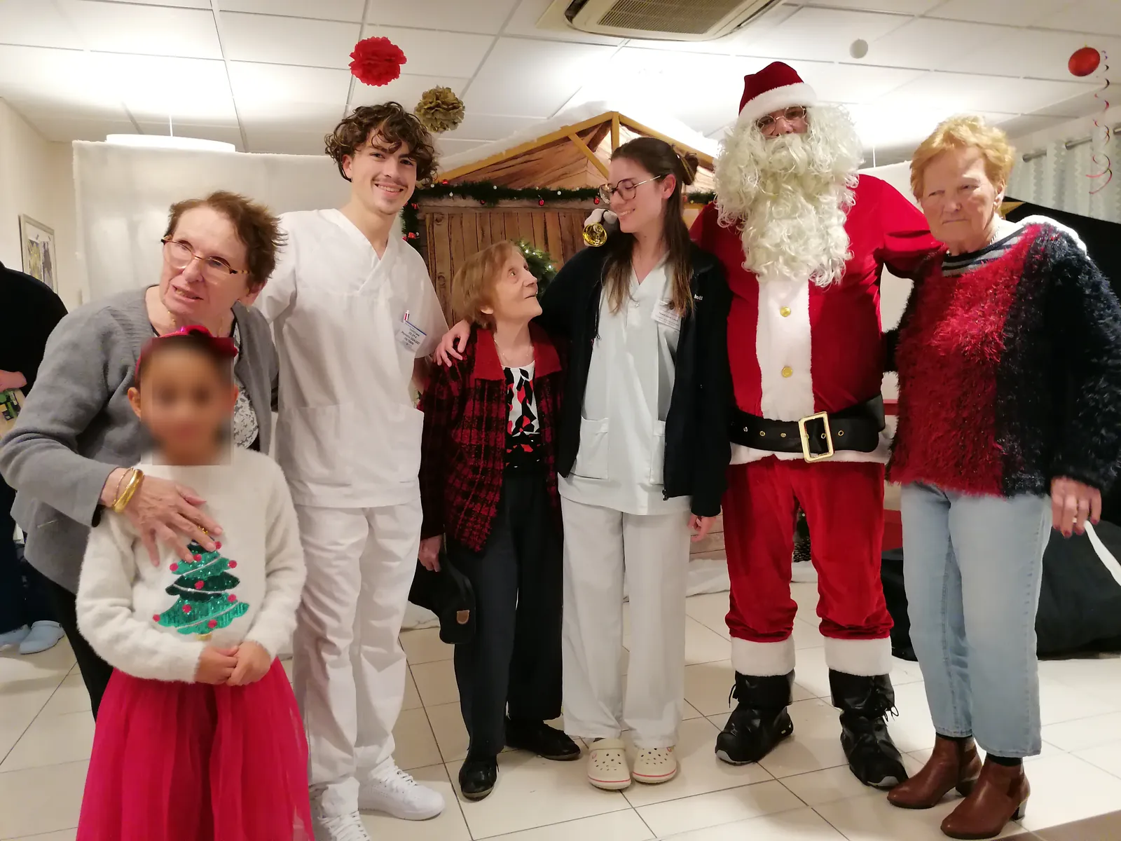 Arbre de Noël des enfants à la résidence médicalisée d'Esbly
