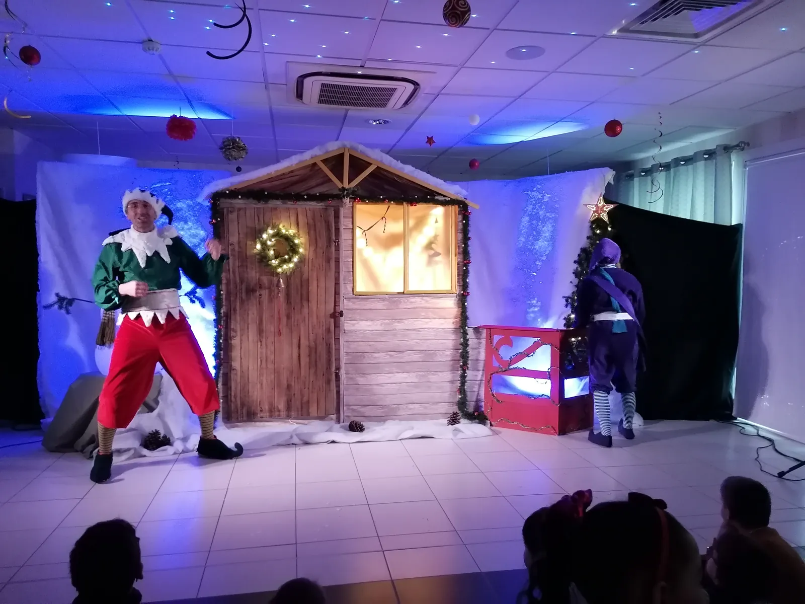 Arbre de Noël des enfants à la résidence médicalisée d'Esbly
