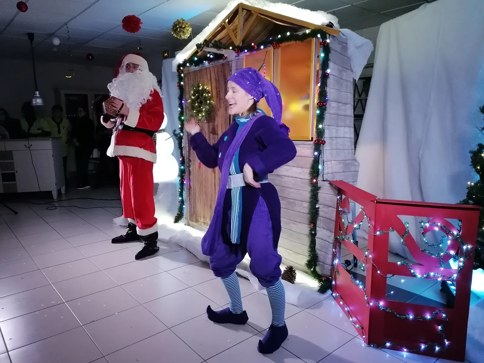 Arbre de Noël des enfants à la résidence médicalisée d'Esbly