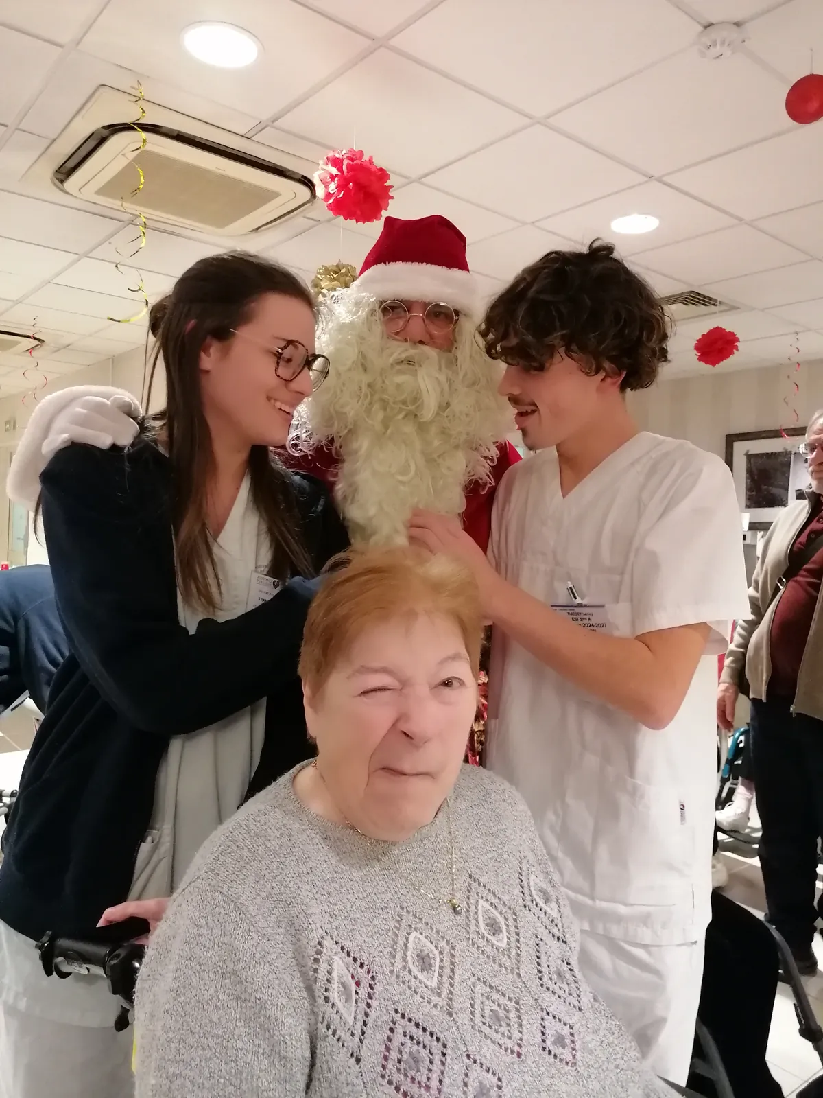 Arbre de Noël des enfants à la résidence médicalisée d'Esbly