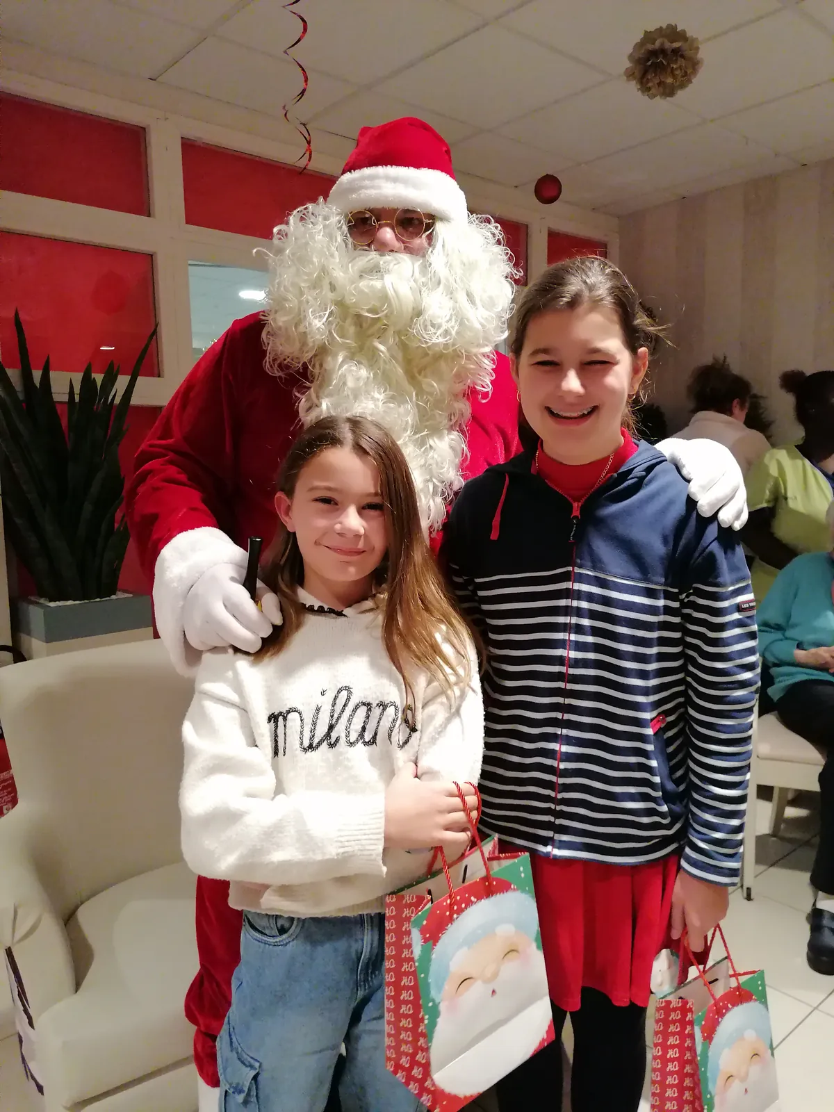 Arbre de Noël des enfants à la résidence médicalisée d'Esbly