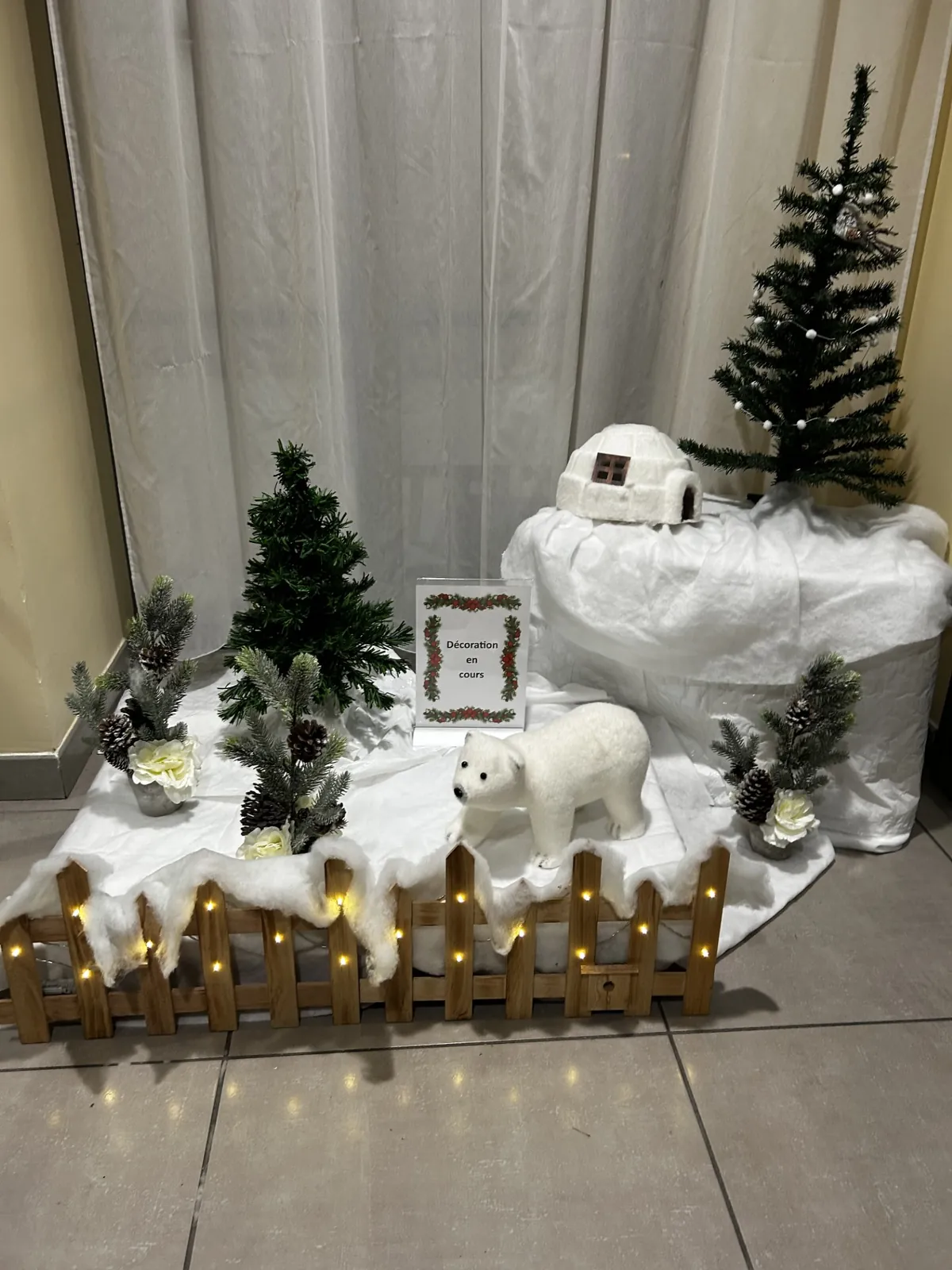 Décorations de Noël , c'est parti !