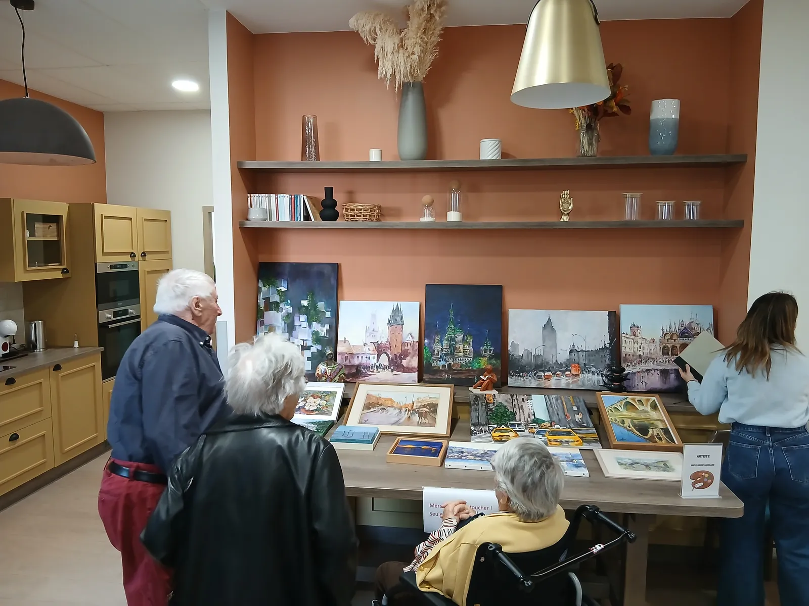 Exposition des œuvres de nos résidents - Mercredi 12 novembre 2025