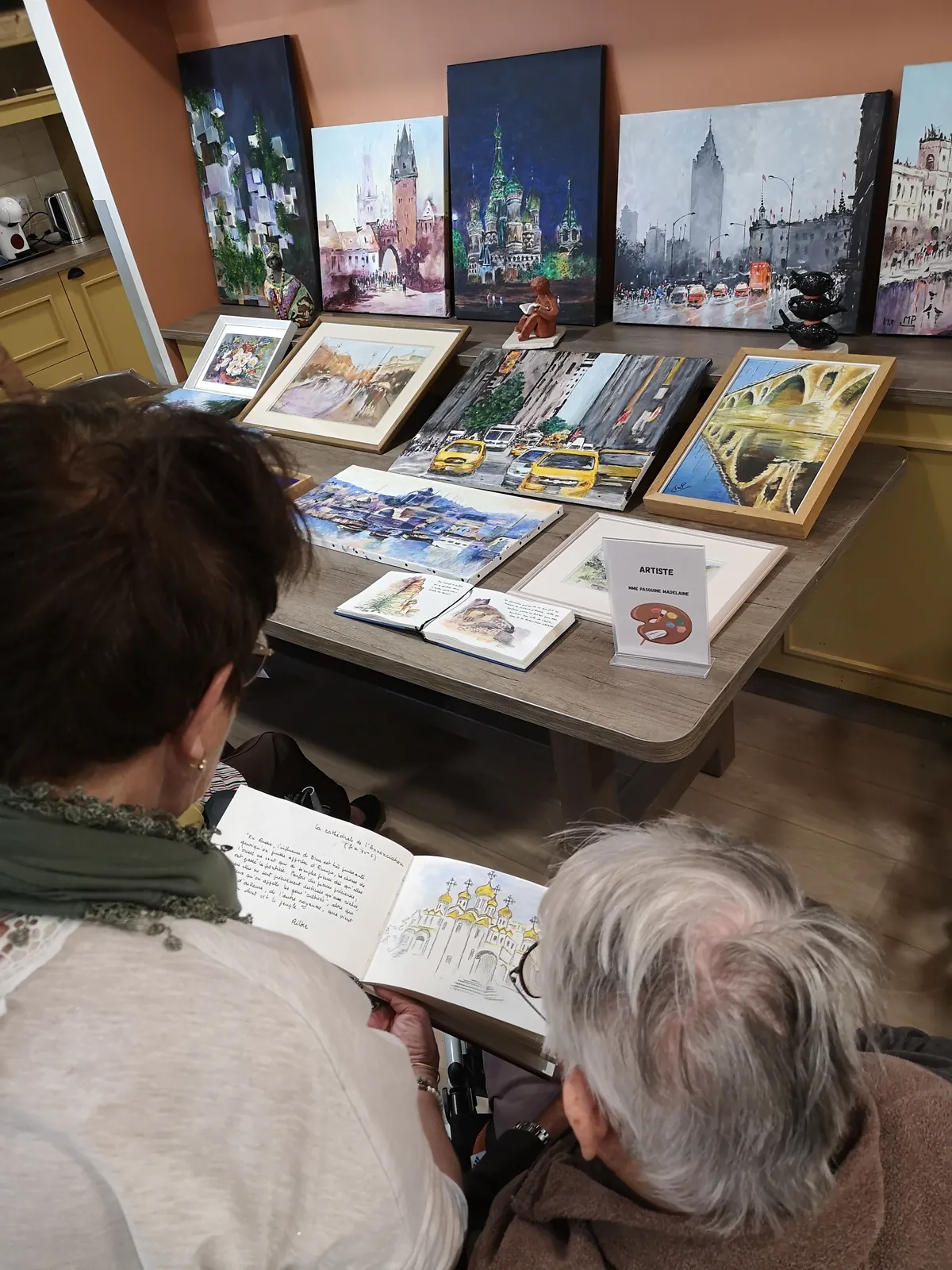 Exposition des œuvres de nos résidents - Mercredi 12 novembre 2025