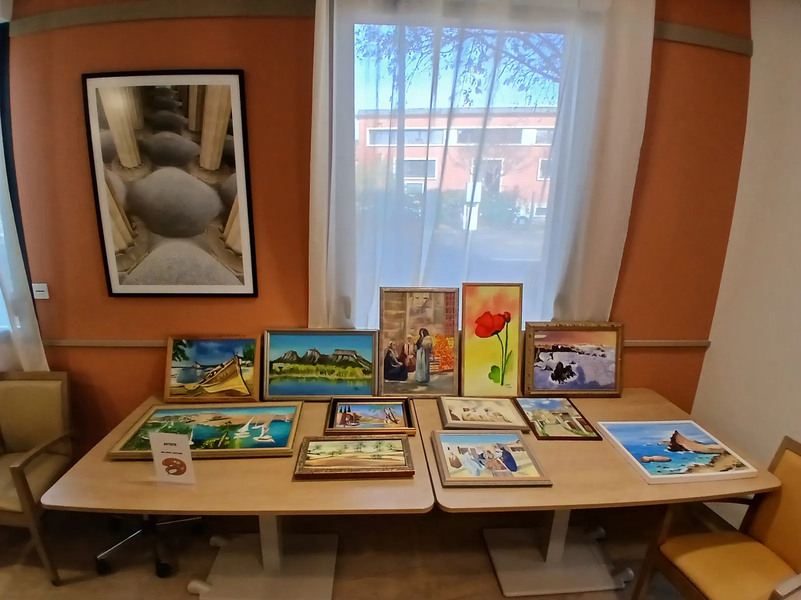 Exposition des œuvres de nos résidents - Mercredi 12 novembre 2025