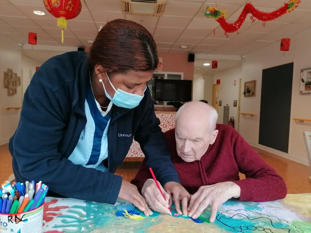 Bientôt Mardi Gras à la résidence médicalisée d'Esbly