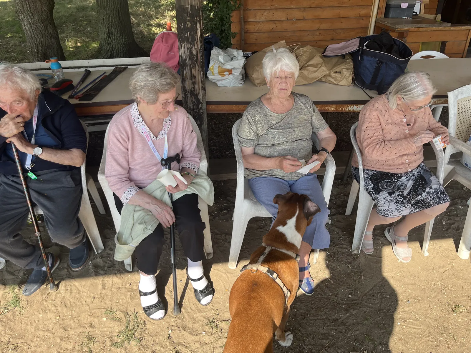 Visite de Lia et Salto 