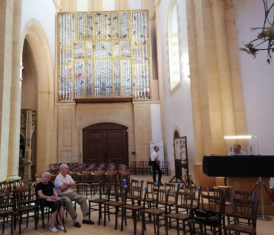 Visite de l'orgue de la Basilique