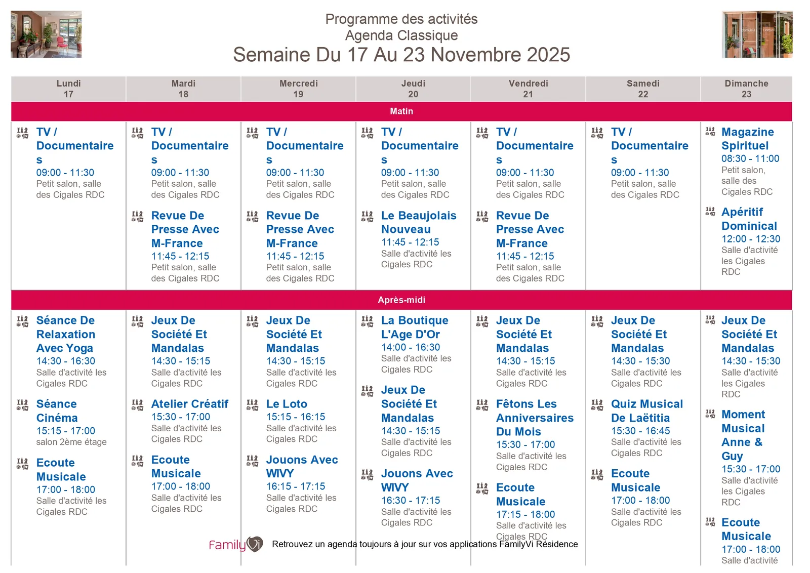 Cette semaine 