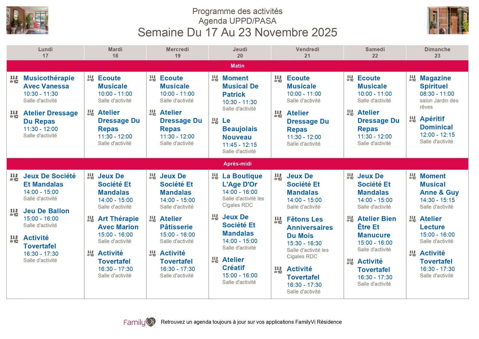 Cette semaine 