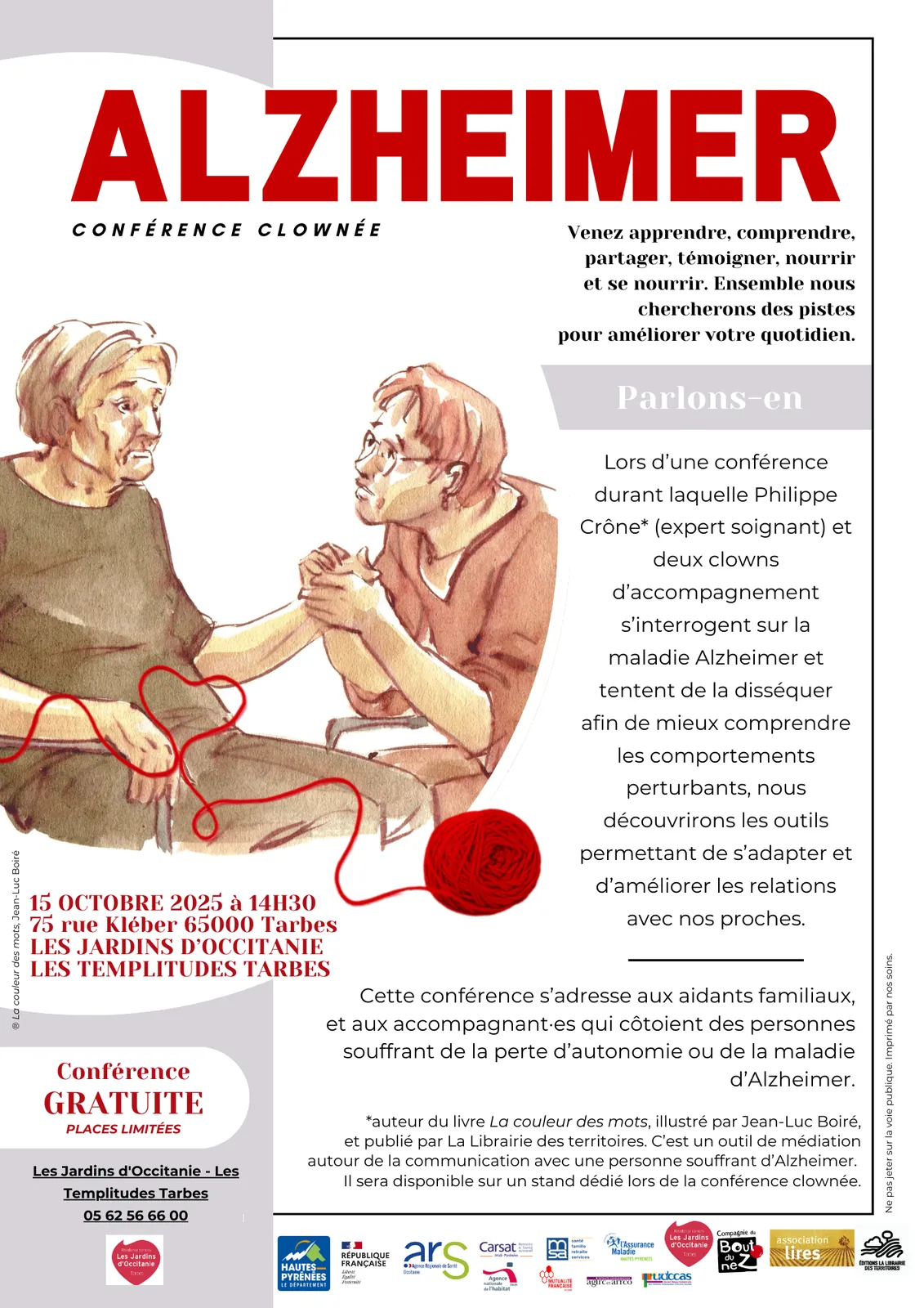 Conférence clownée Alzheimer 