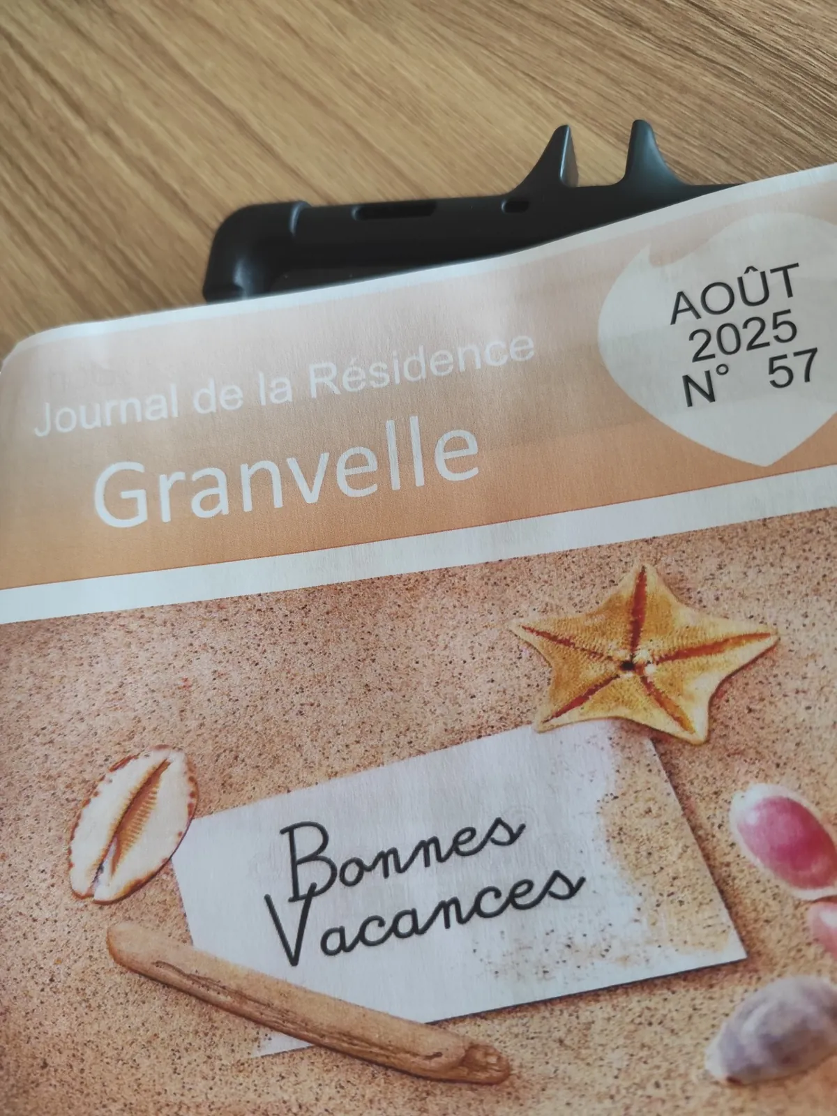 Journal de la résidence 