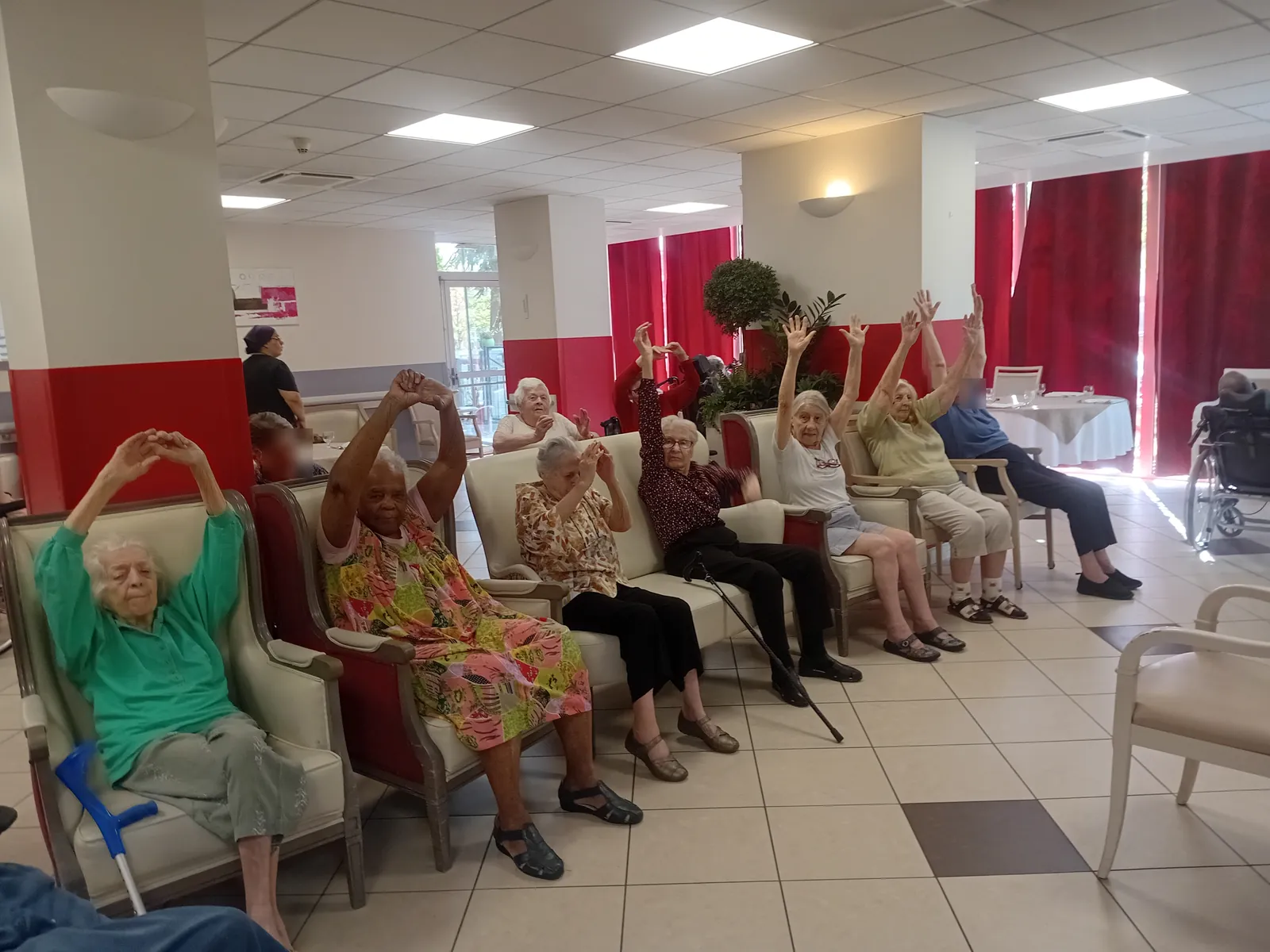 Une semaine dynamique et conviviale à la résidence